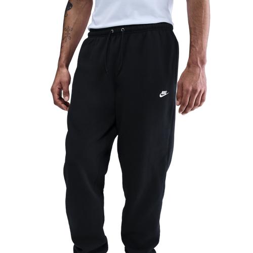 Nike Mens Club Cuffed Brushed Fleece Pants | FN3808-010 Product Image
