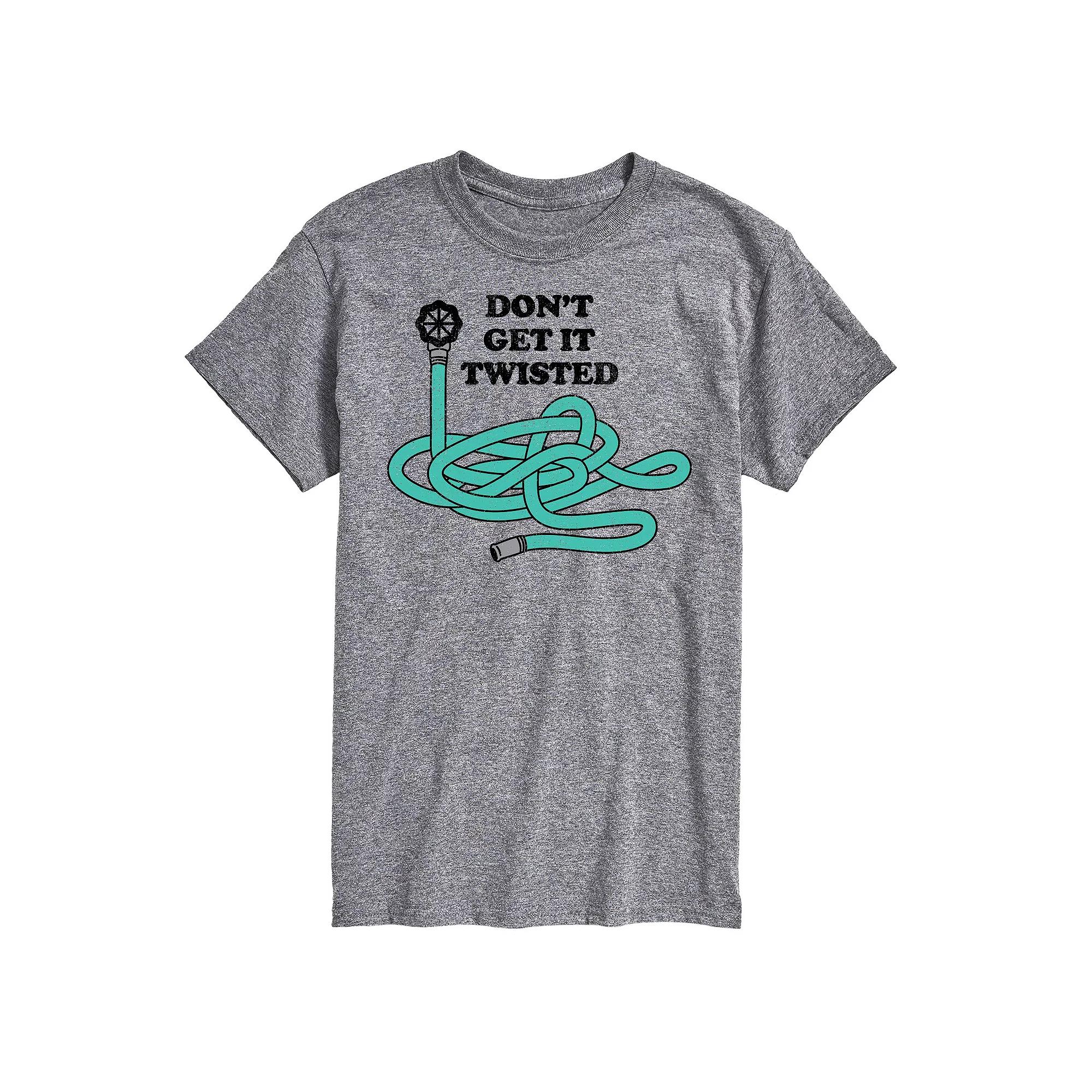 Big & Tall Don't Get It Twisted Graphic Tee, Men's,  Product Image
