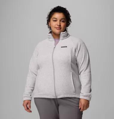 Columbia Womens Benton Springs Full Zip Fleece Jacket - Plus Size- Product Image