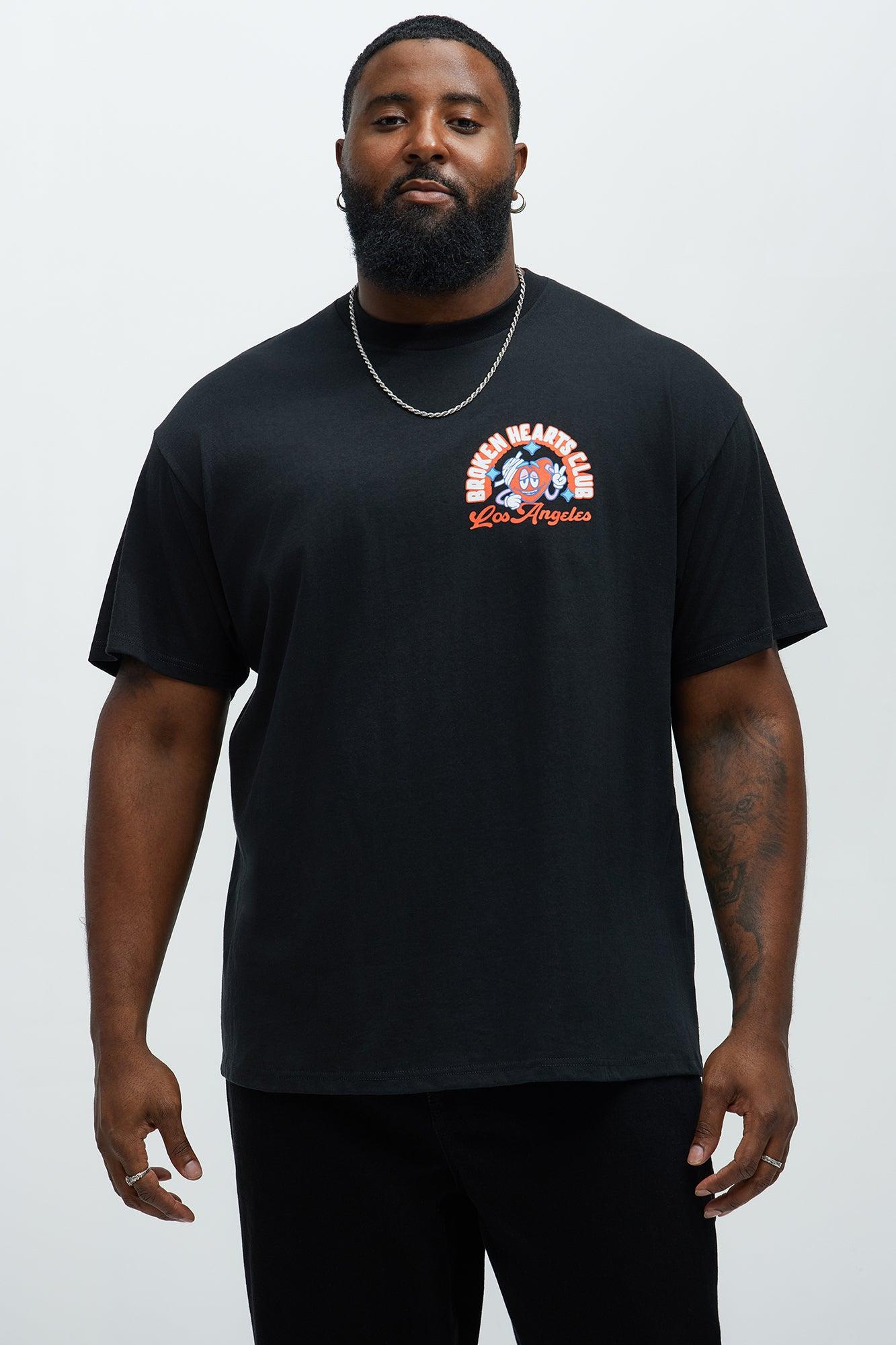 Broken Hearts Club LA Short Sleeve Tee - Black Product Image