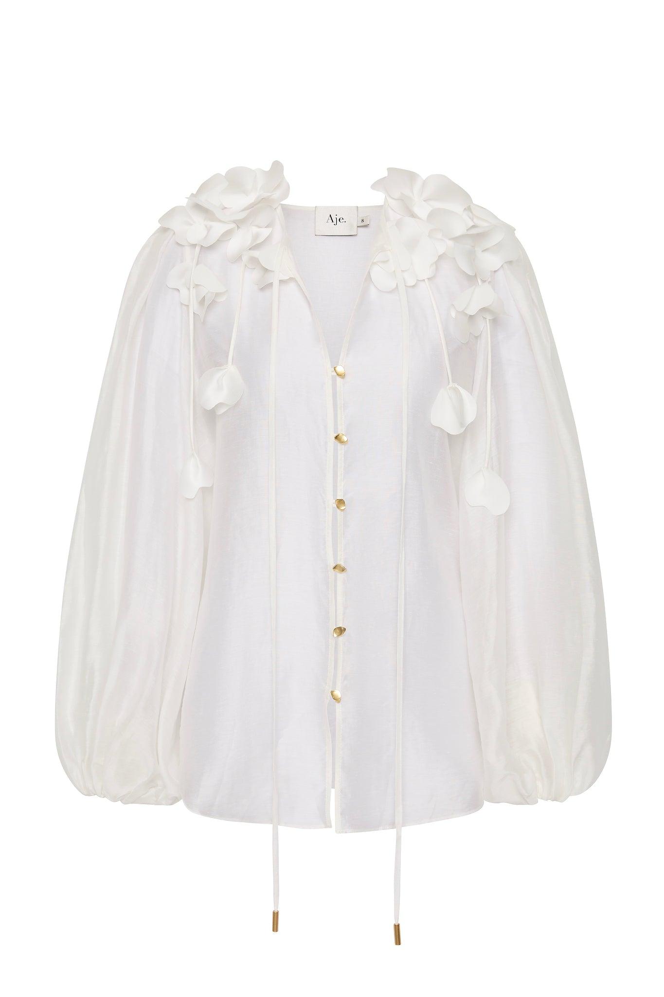Camille Flower Blouse Product Image