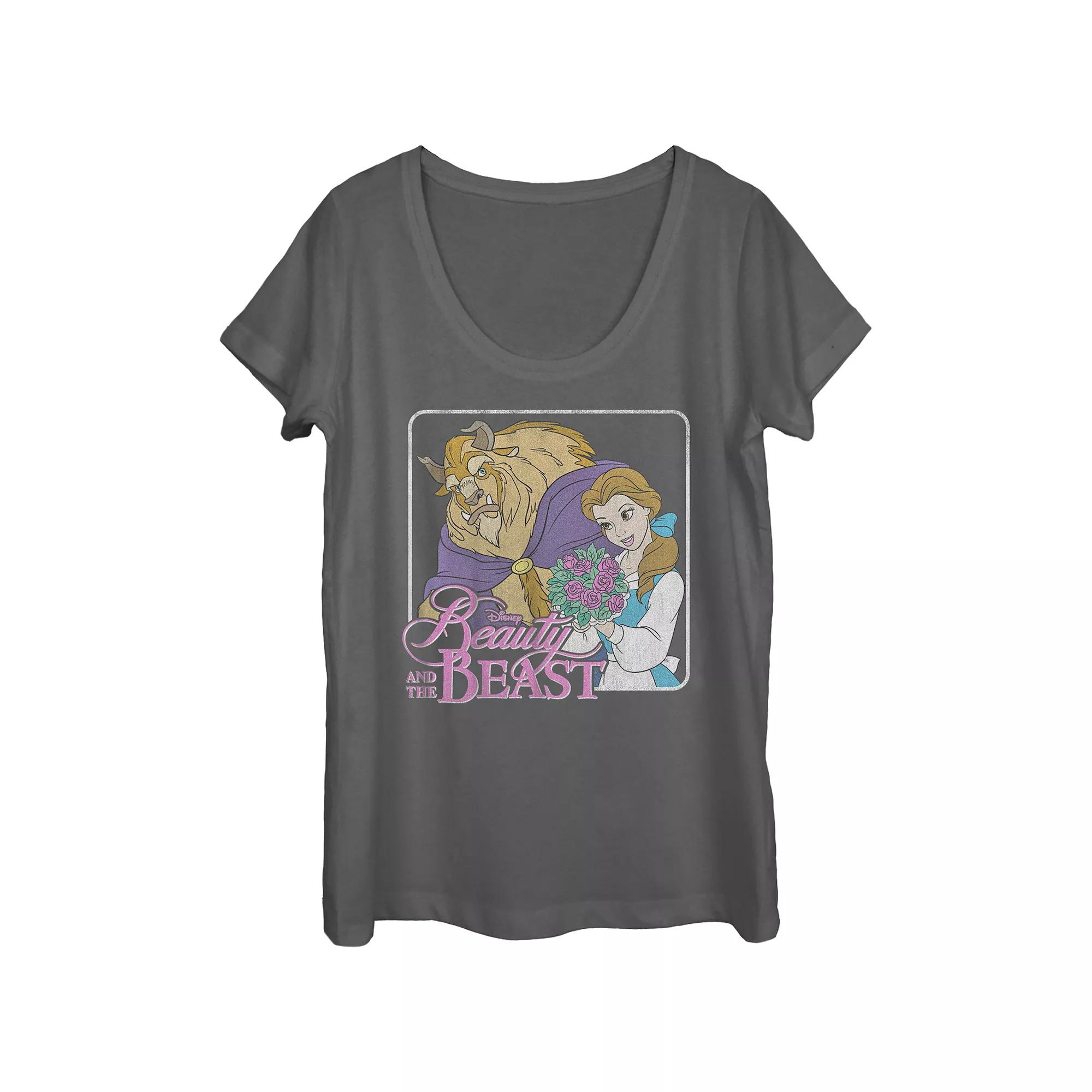 Disney's Beauty And The Beast Juniors' Graphic Tee, Girl's,  Product Image