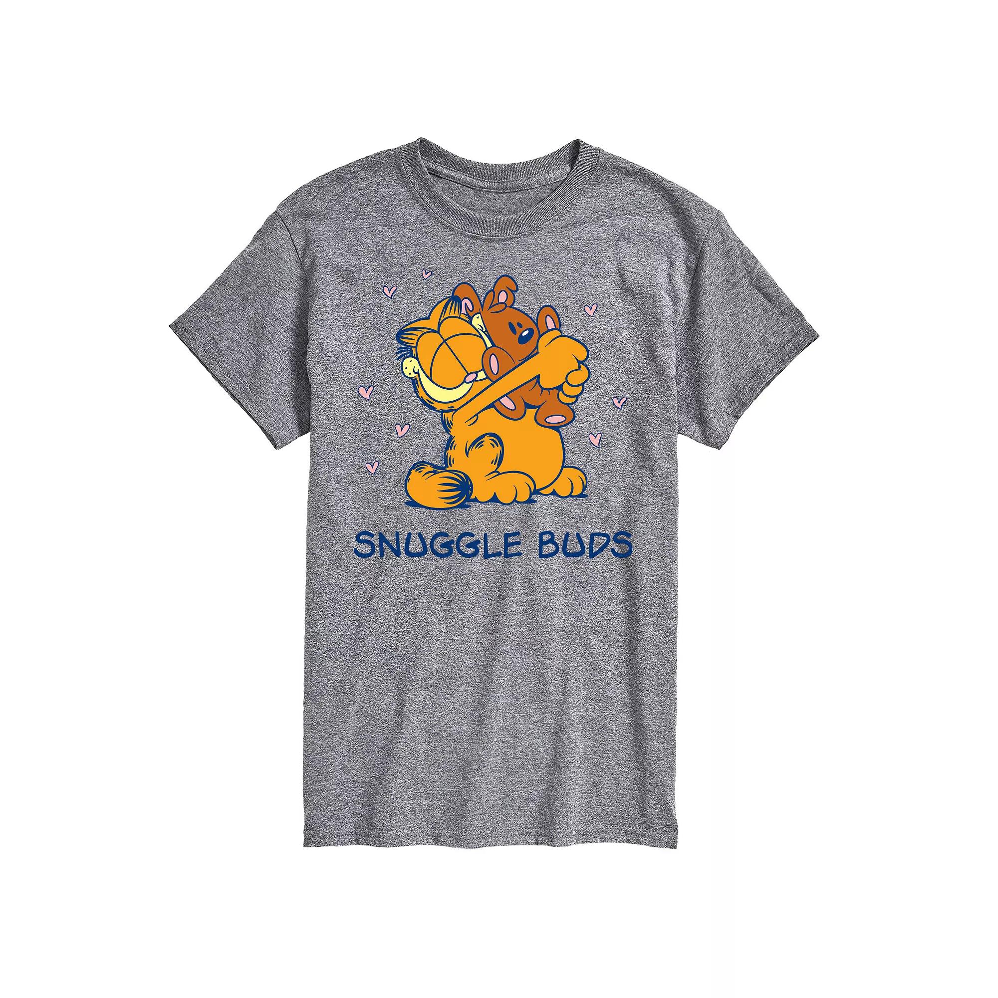 Men's Garfield Snuggle Buds Graphic Tee,  Product Image