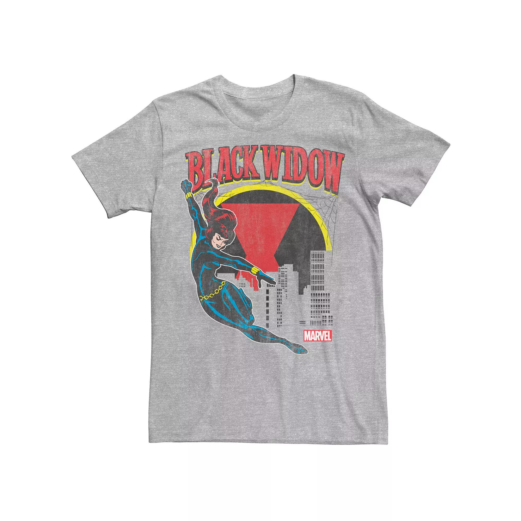 Men's Marvel Black Widow Web Slinger Graphic Tee,  Product Image