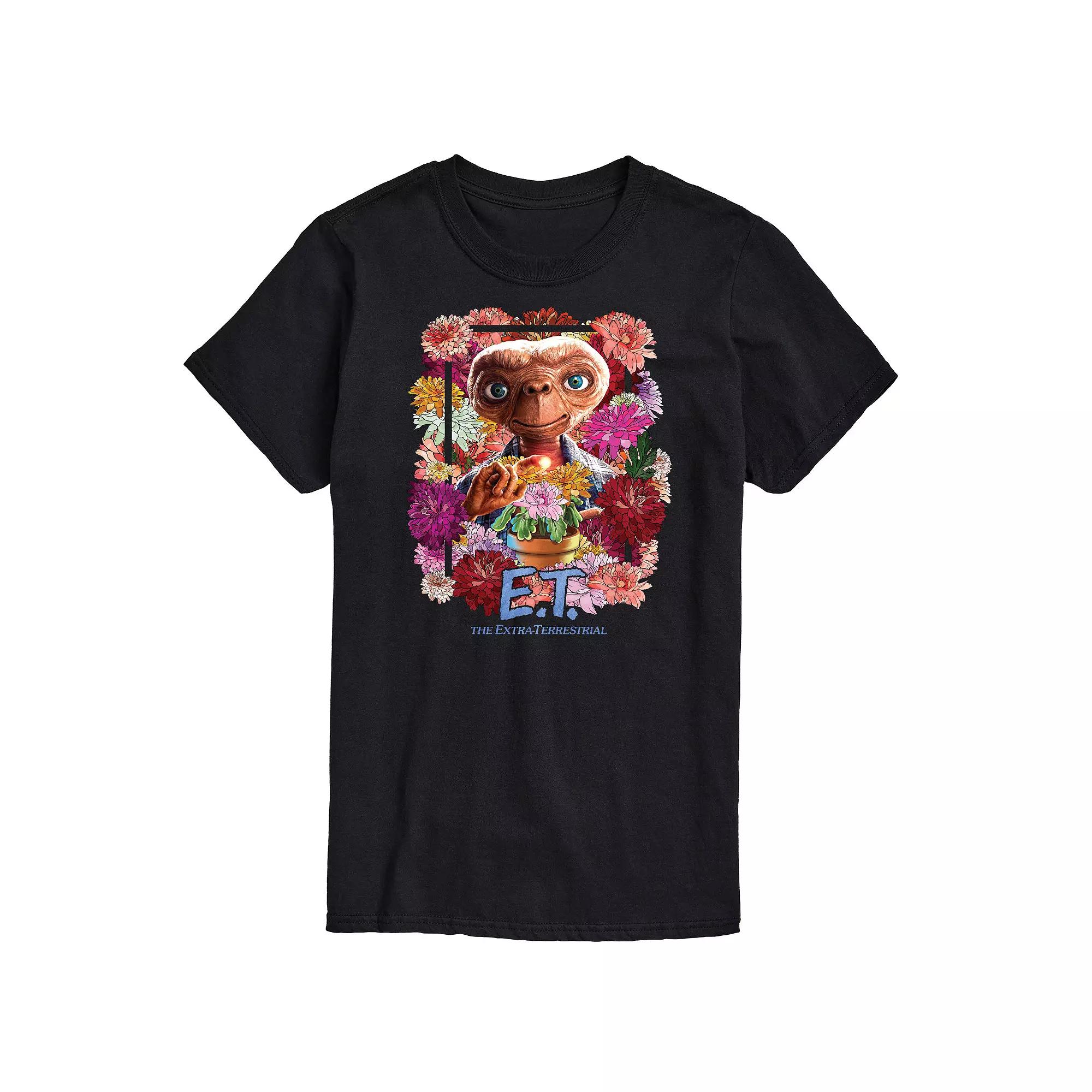 Big & Tall ET Flowers Tee, Men's,  Product Image