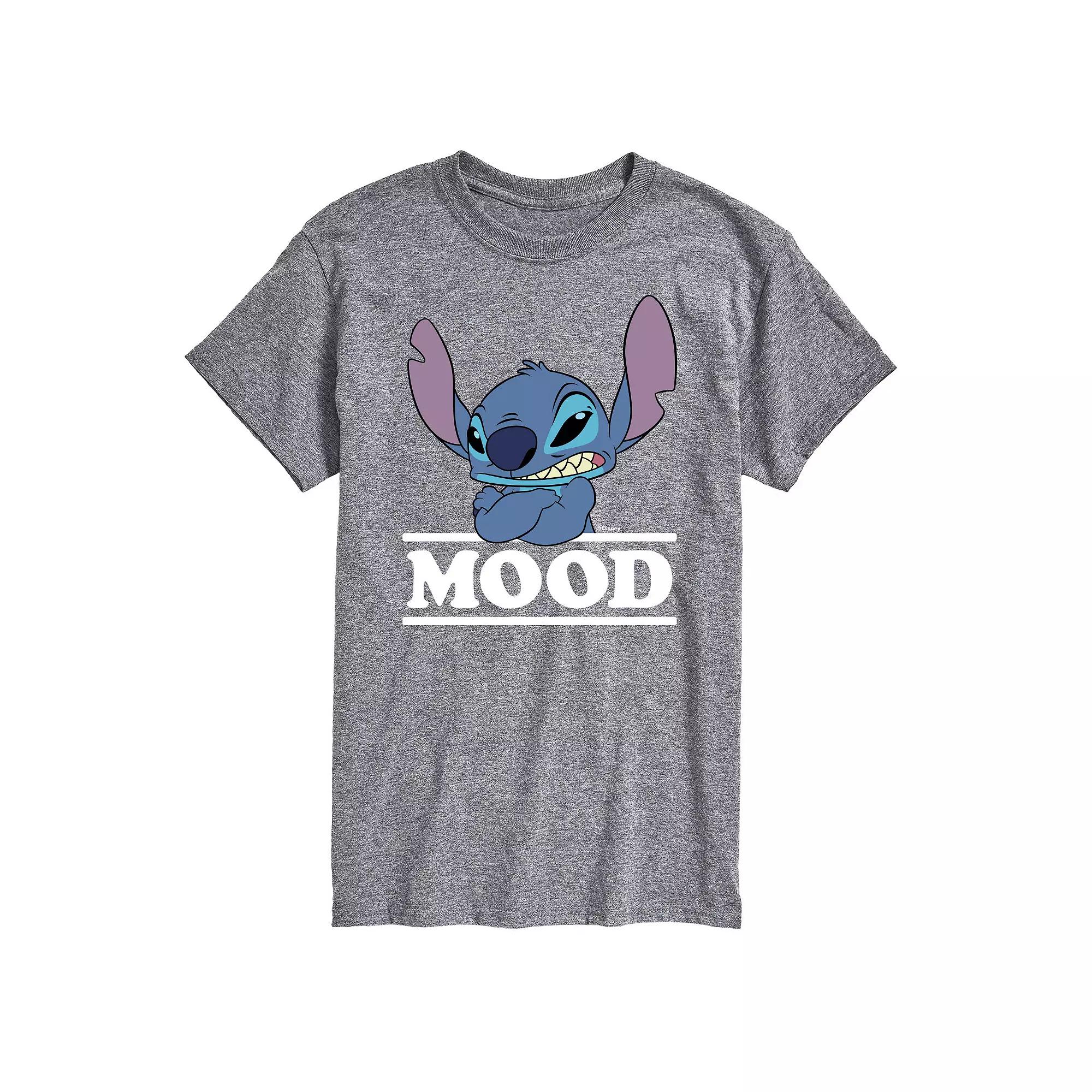 Disney's Lilo and Stitch Big & Tall Mood Graphic Tee, Men's,  Product Image