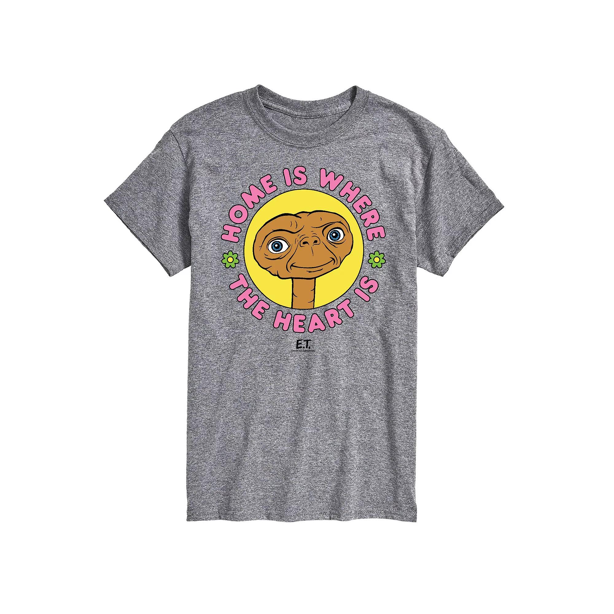 Disney's Winnie the Pooh Big & Tall Butterfly Flowers Graphic Tee, Men's,  Product Image