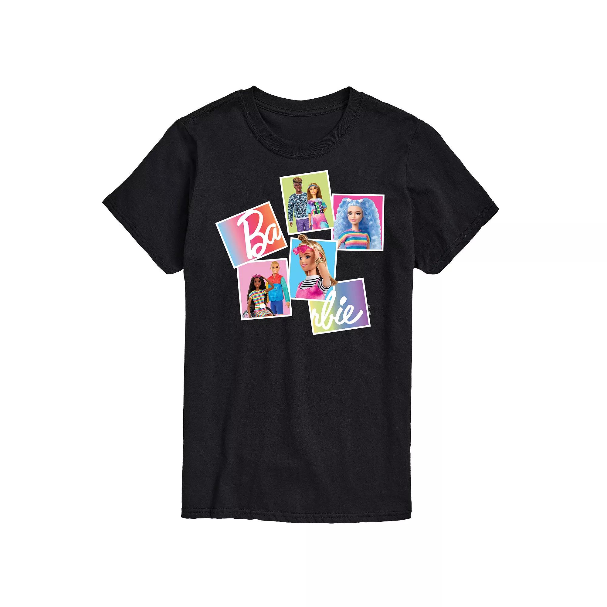 Big & Tall Barbie® Photoreal Collage Graphic Tee, Men's,  Product Image