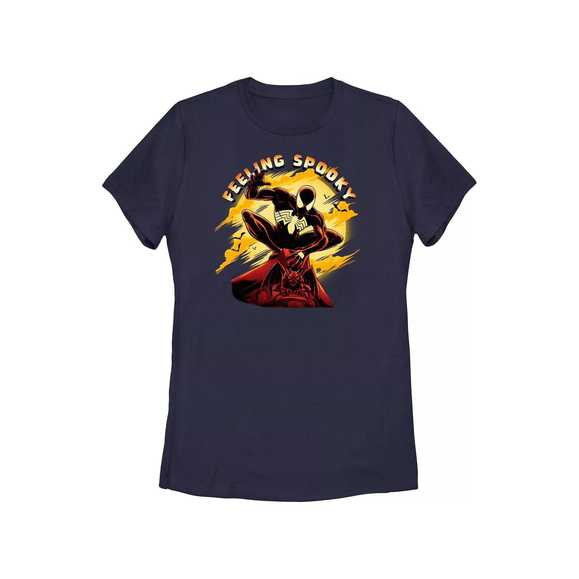 Juniors' Marvel Spider-Man Vemon Feeling Spooky Graphic Tee, Girl's,  Product Image