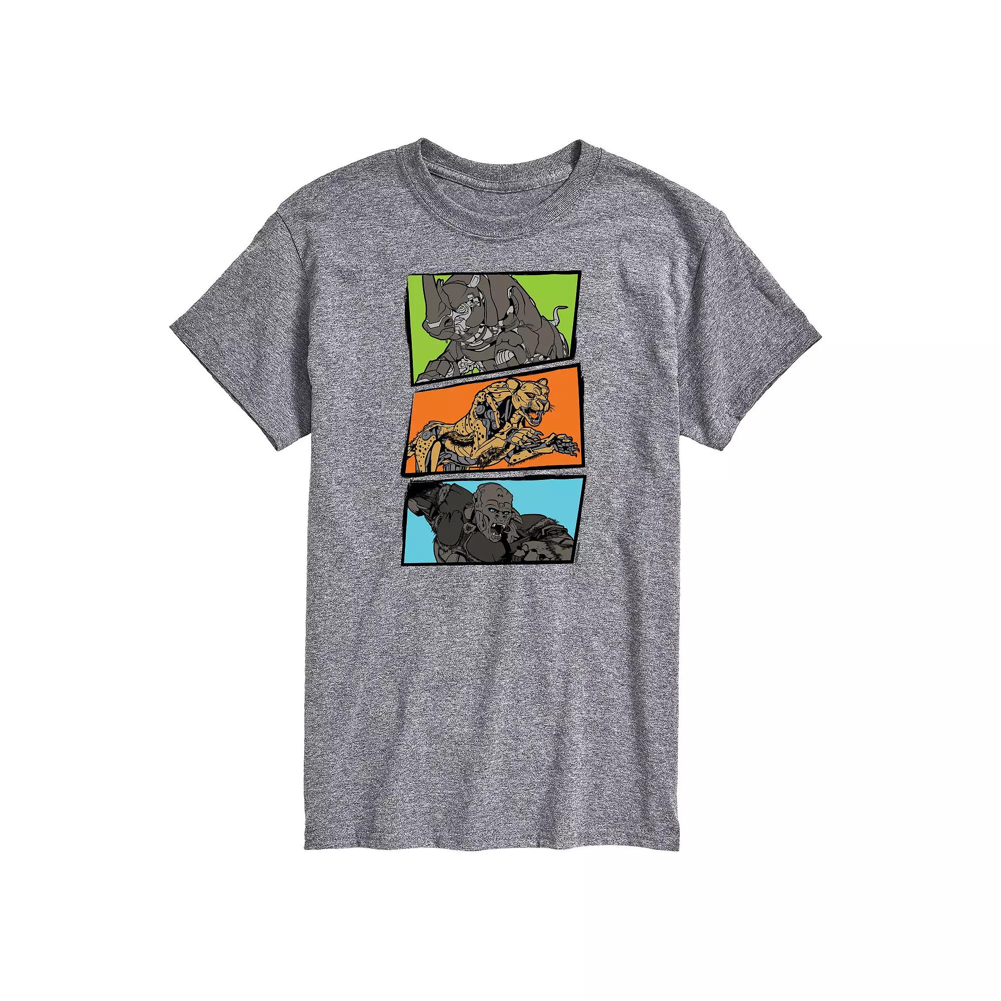Big & Tall Transformers Maximal Action Panels Graphic Tee, Men's,  Product Image