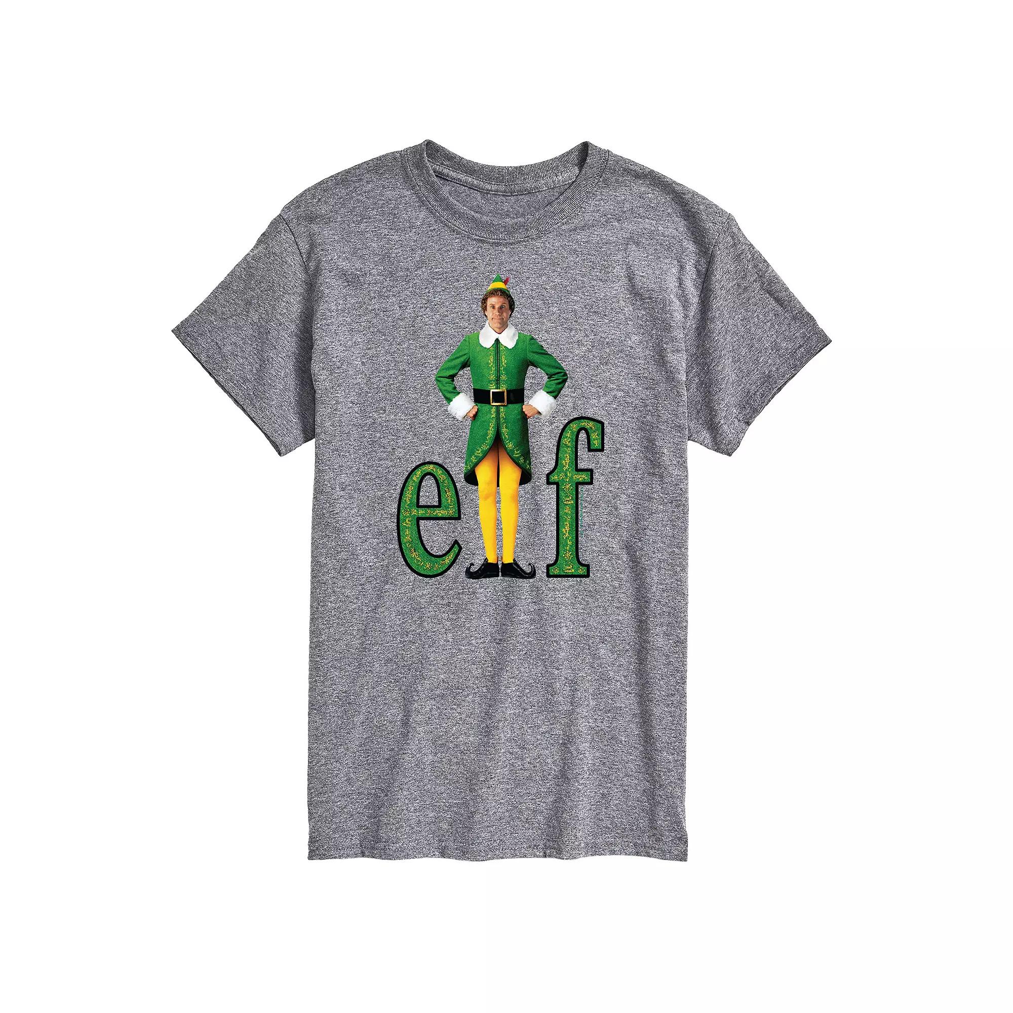 Big & Tall Elf Buddy Logo Graphic Tee, Men's,  Product Image