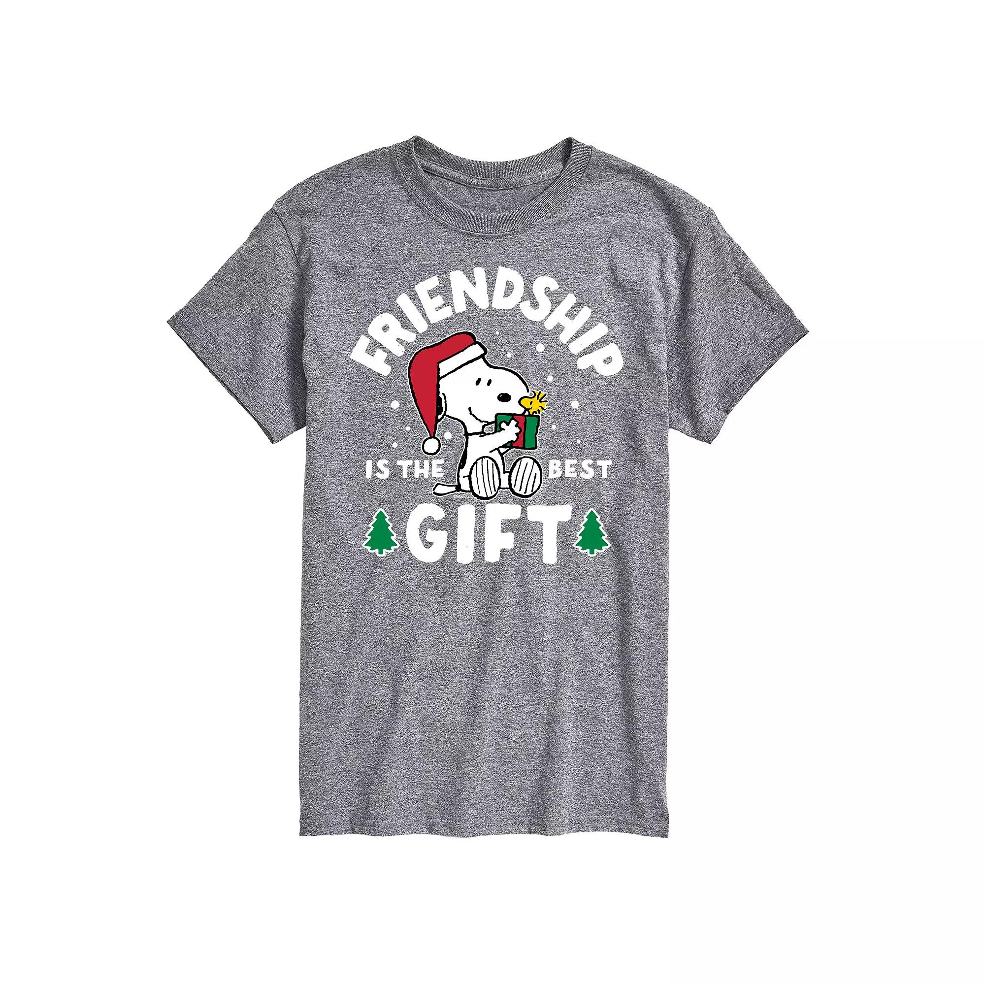Men's Peanuts Friendship Best Gift Tee,  Product Image