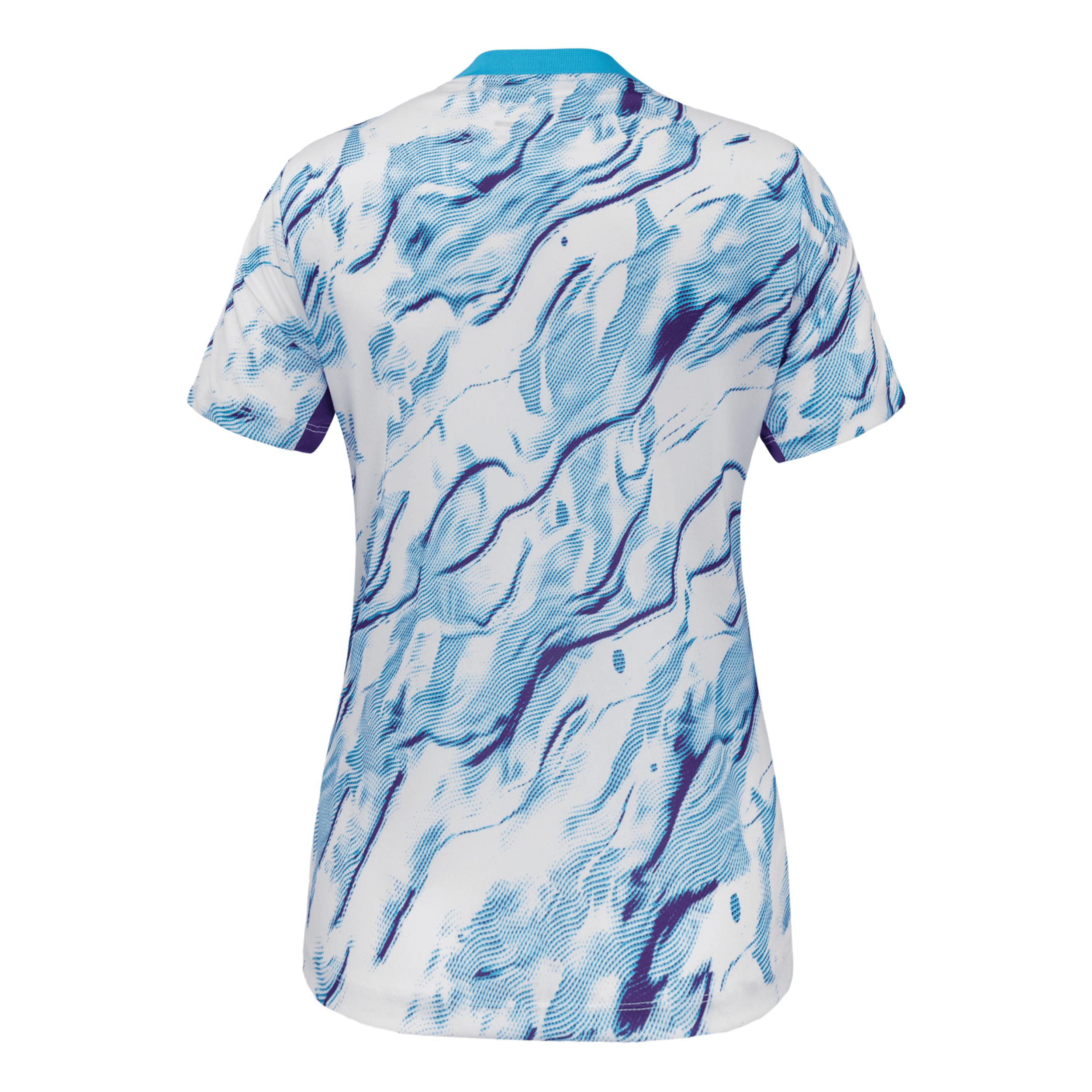 Orlando Pride 2025 Nike Womens NWSL Short-Sleeve Pre-Match Top | W21567ORLP-FLW Product Image