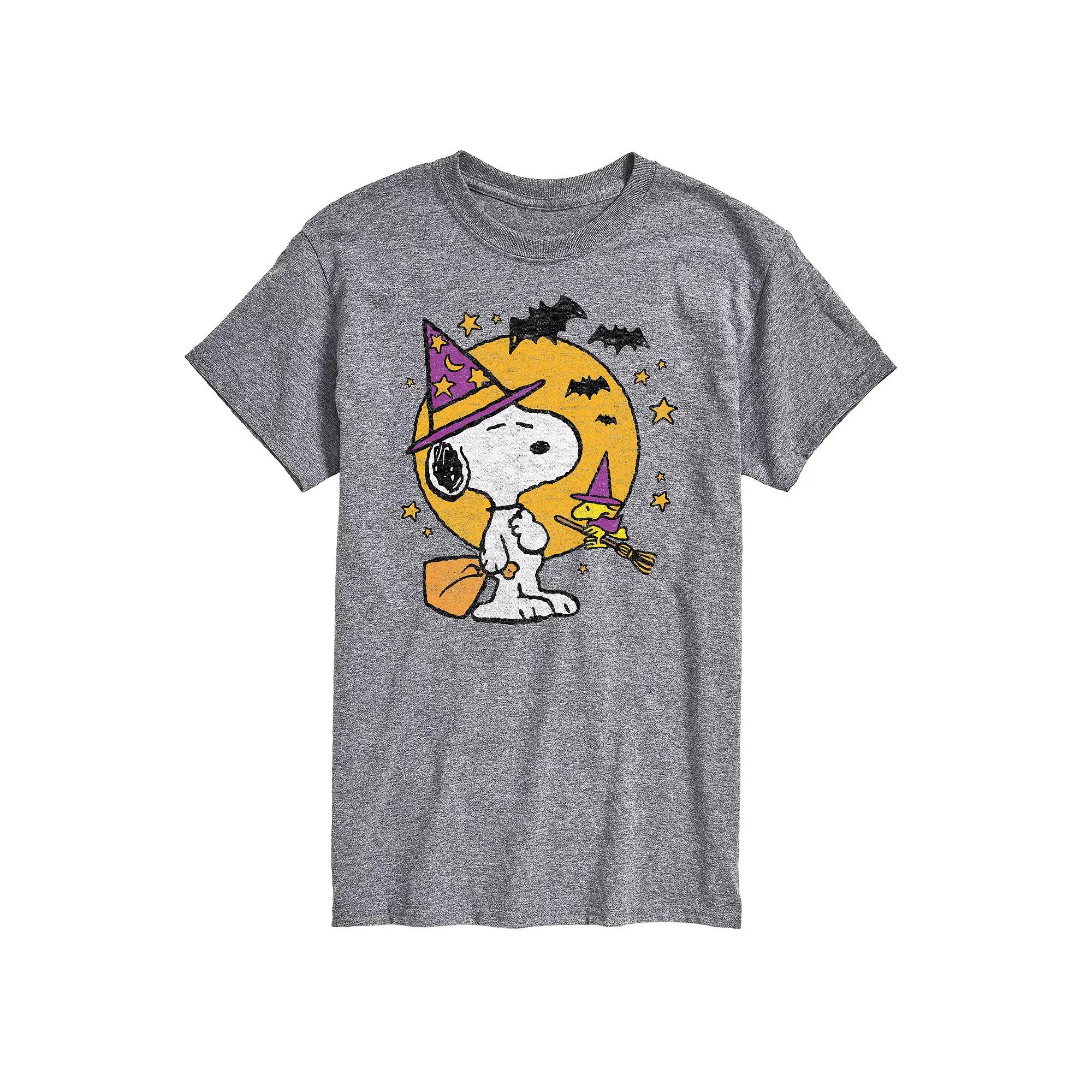 Men's Peanuts Snoopy & Woodstock Witchcraft Graphic Tee,  Product Image