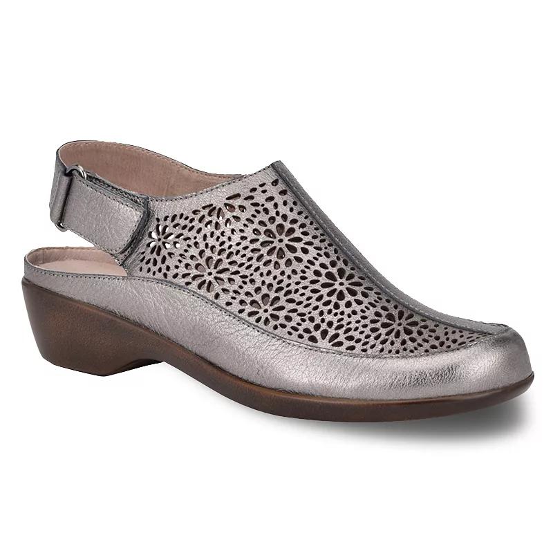 Easy Spirit Dawn Women's Perforated Leather Slingback Mules,  Product Image