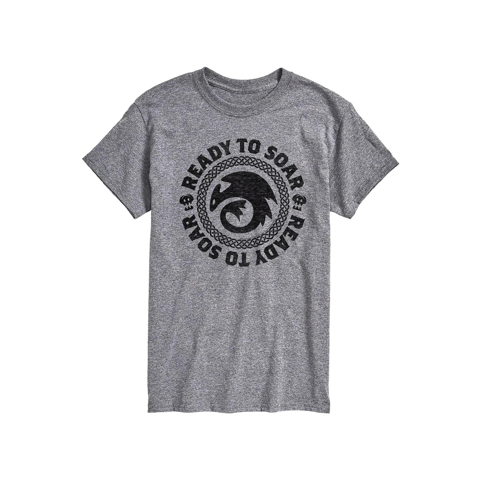 Big & Tall How To Train Your Dragon Ready To Soar Graphic Tee, Men's,  Product Image