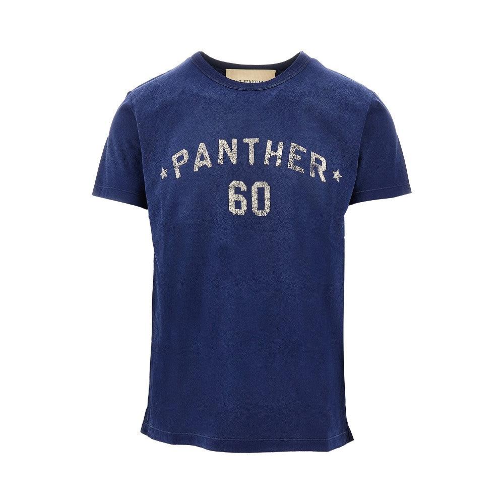 VALENTINO Garavani Navy Cotton T-shirt In Blue Product Image