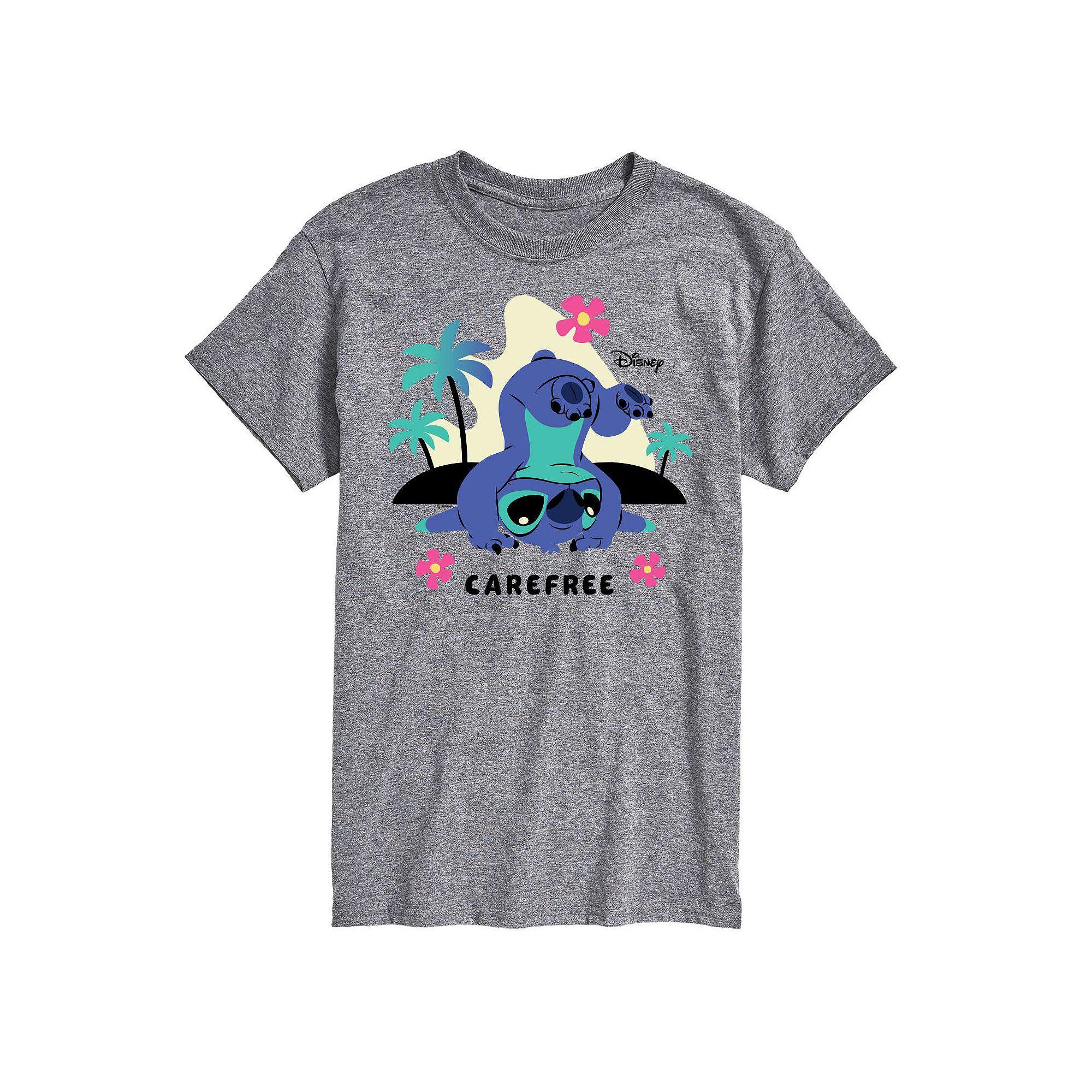 Disney's Lilo & Stitch Big & Tall Stitch Carefree Graphic Tee, Men's,  Product Image