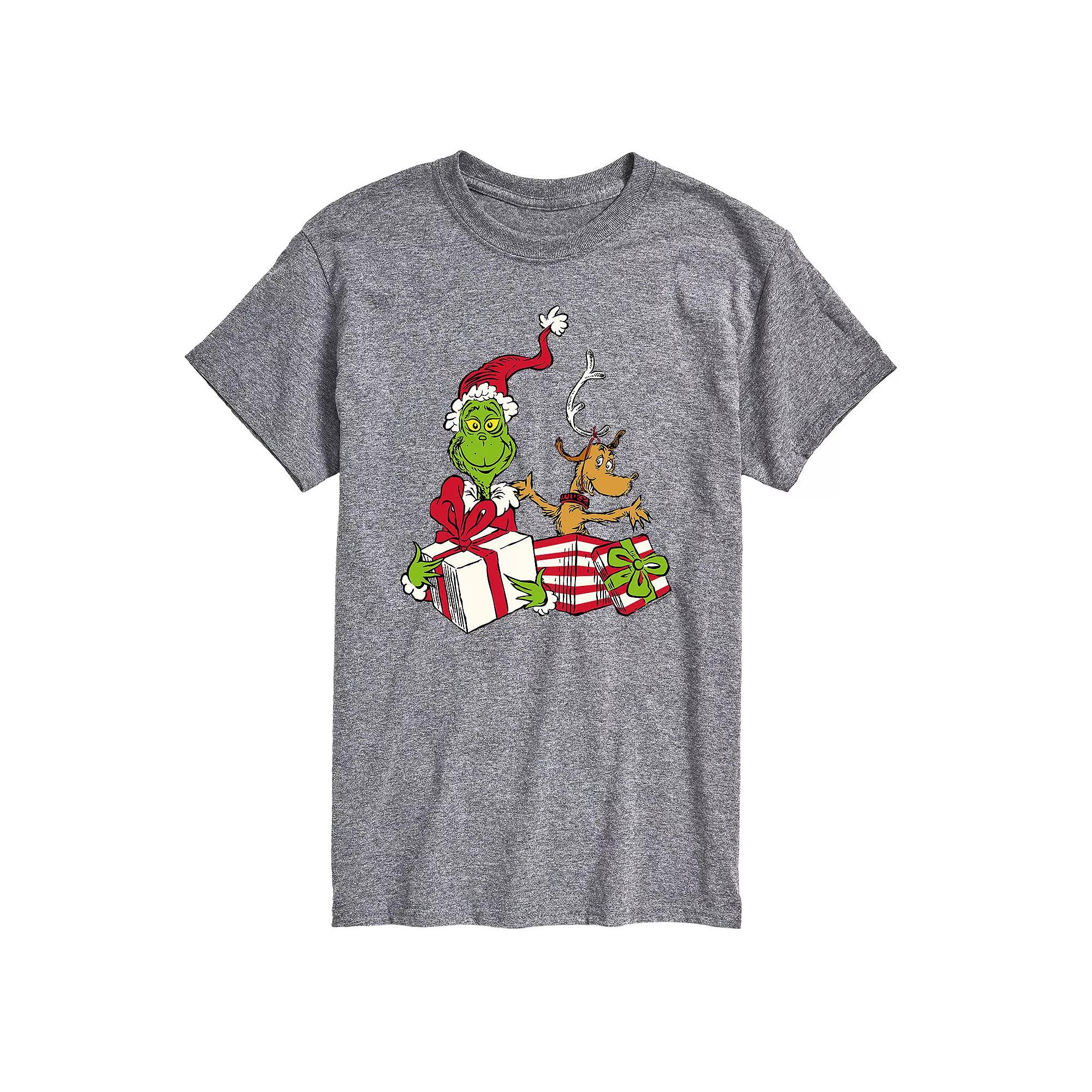 Big & Tall Dr. Seuss Max & Grinch Tee, Men's,  Product Image