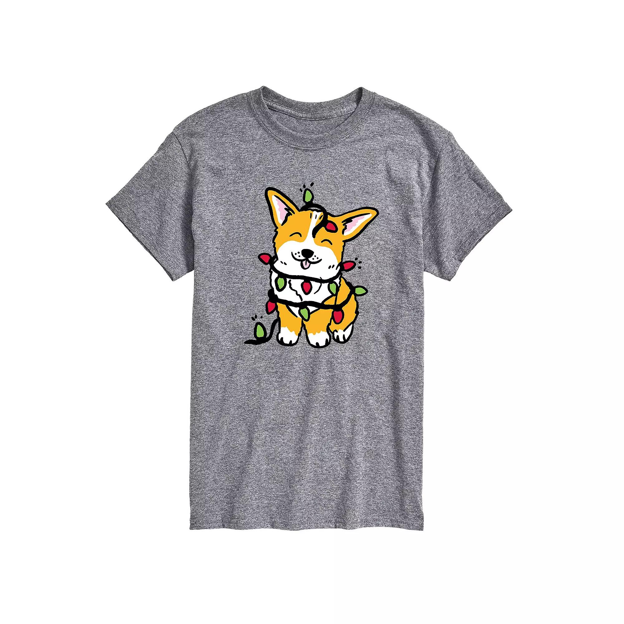 Men's Corgi Lights Tee,  Product Image