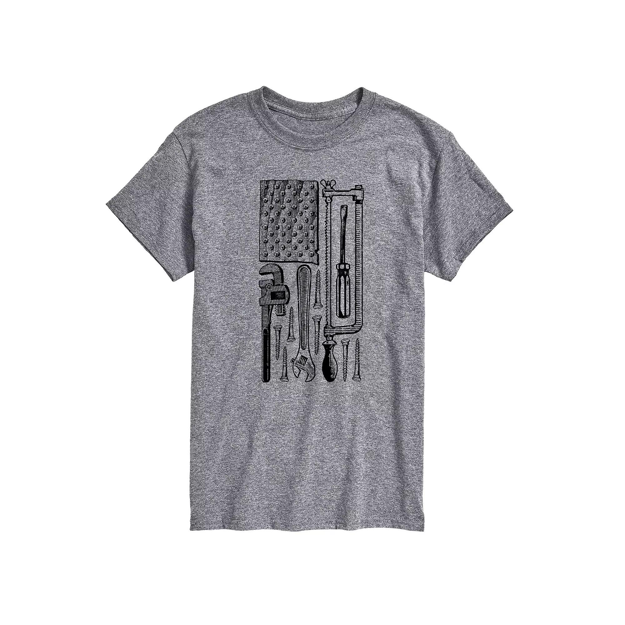 Men's Tool Flag Graphic Tee,  Product Image