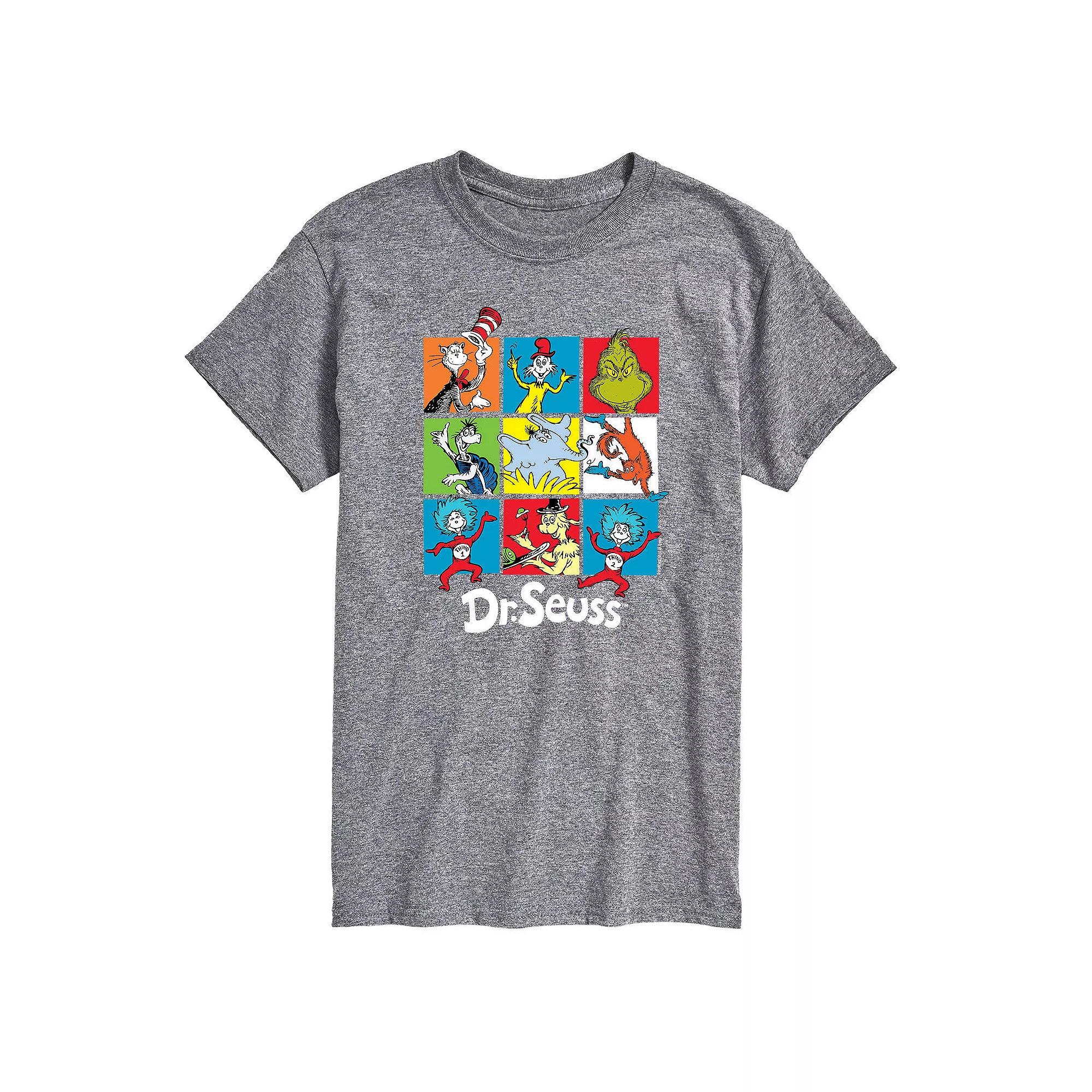 Men's Dr. Seuss Grid Tee,  Product Image