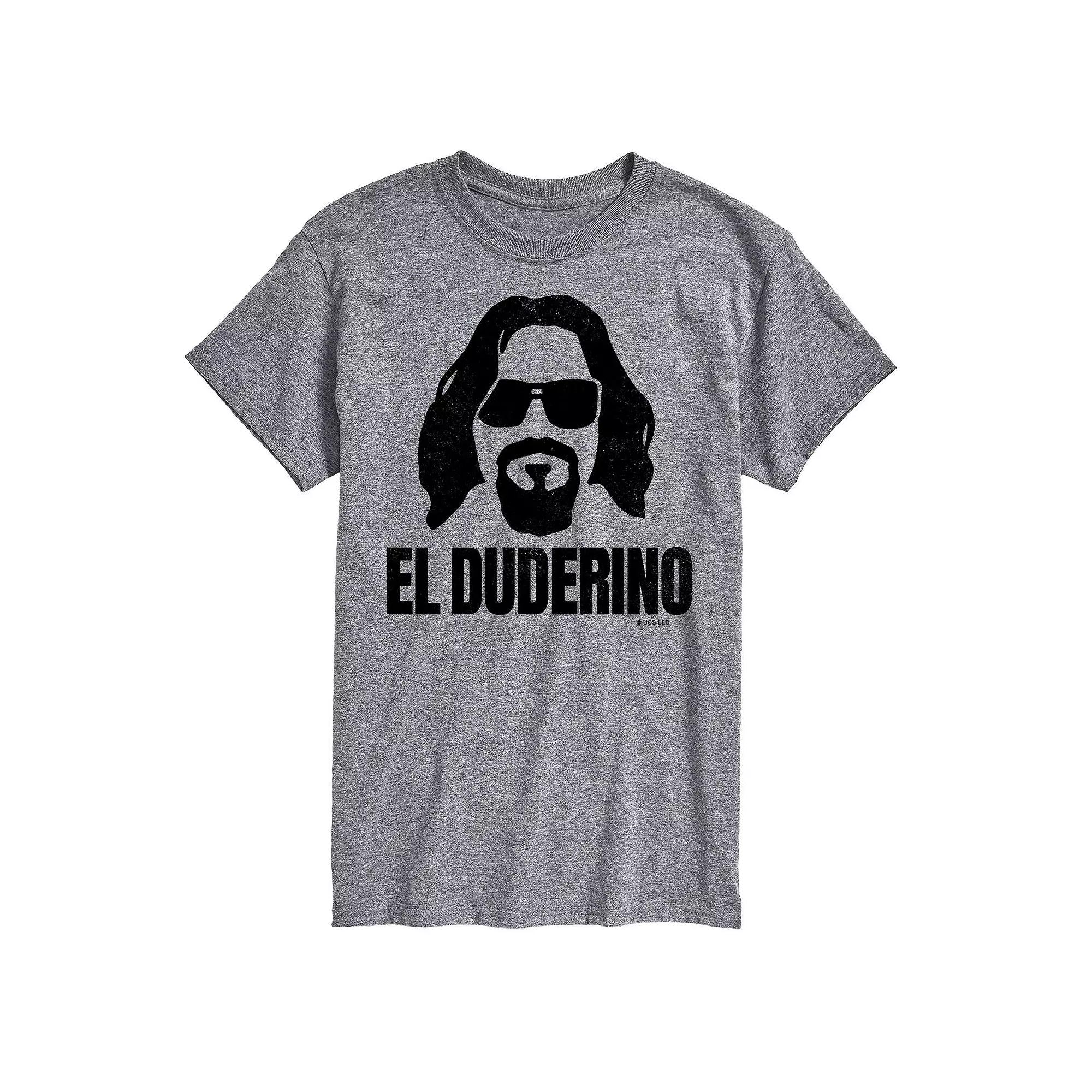 Big & Tall The Big Lebowski El Duderino Tee, Men's, Size: 3XB, Gray Product Image