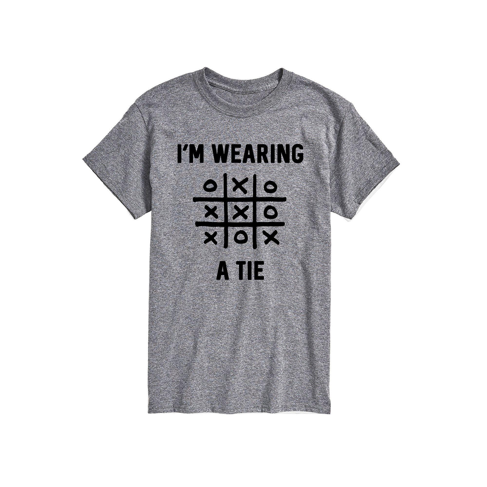 Big & Tall I'm Wearing a Tie Graphic Tee, Men's,  Product Image