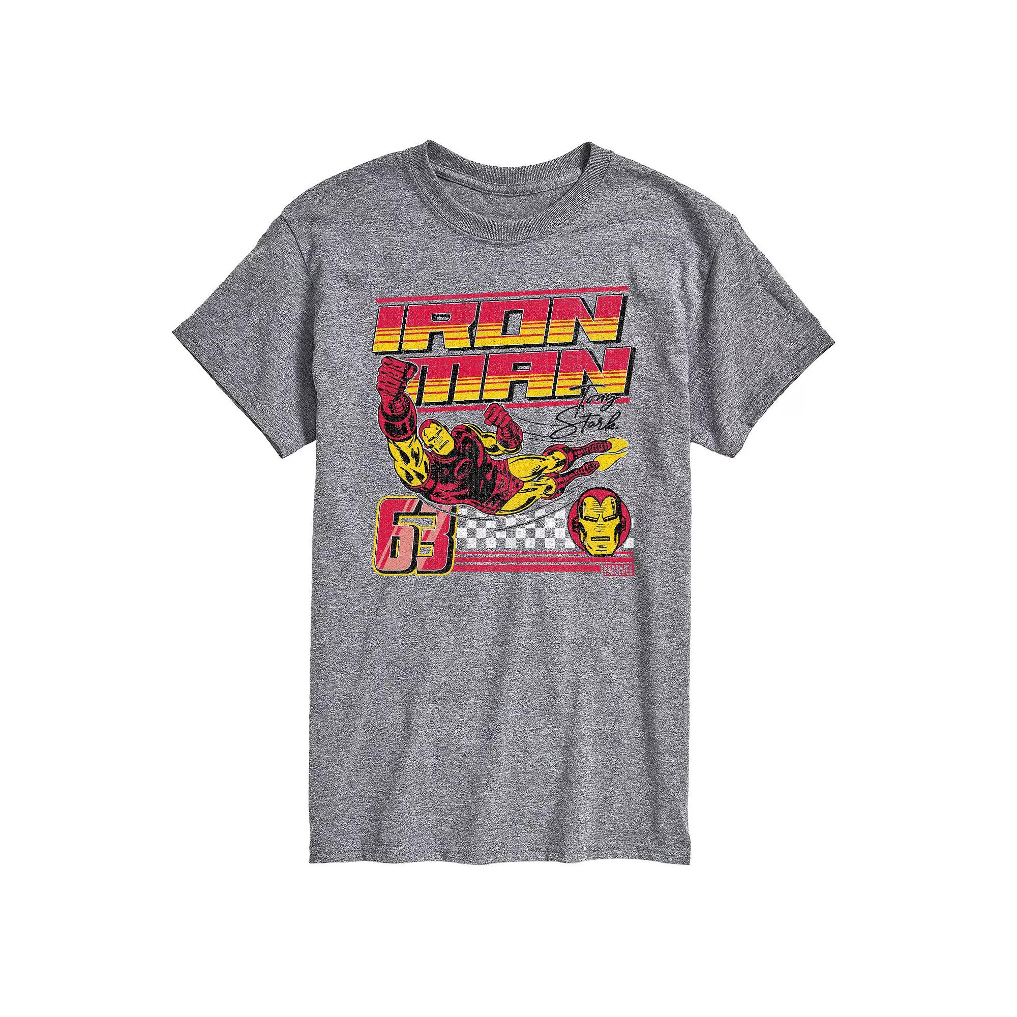 Men's Marvel Iron Man Est. 63 Racing Graphic Tee,  Product Image
