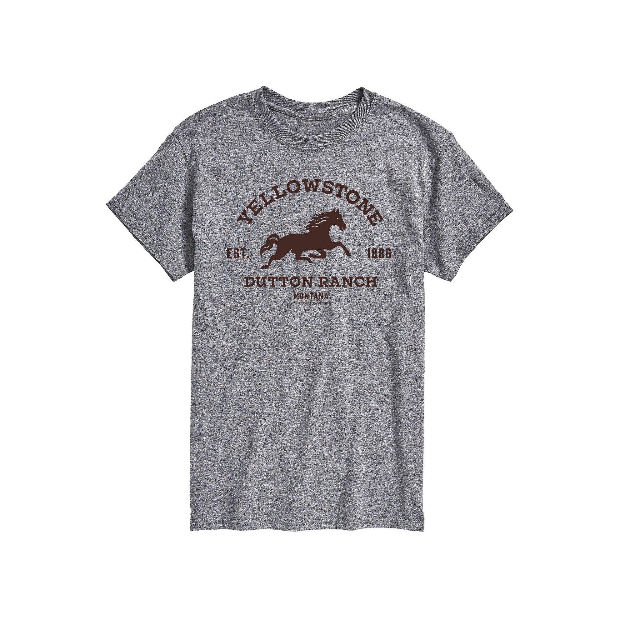 Big & Tall Yellowstone Est 1886 Tee, Men's,  Product Image