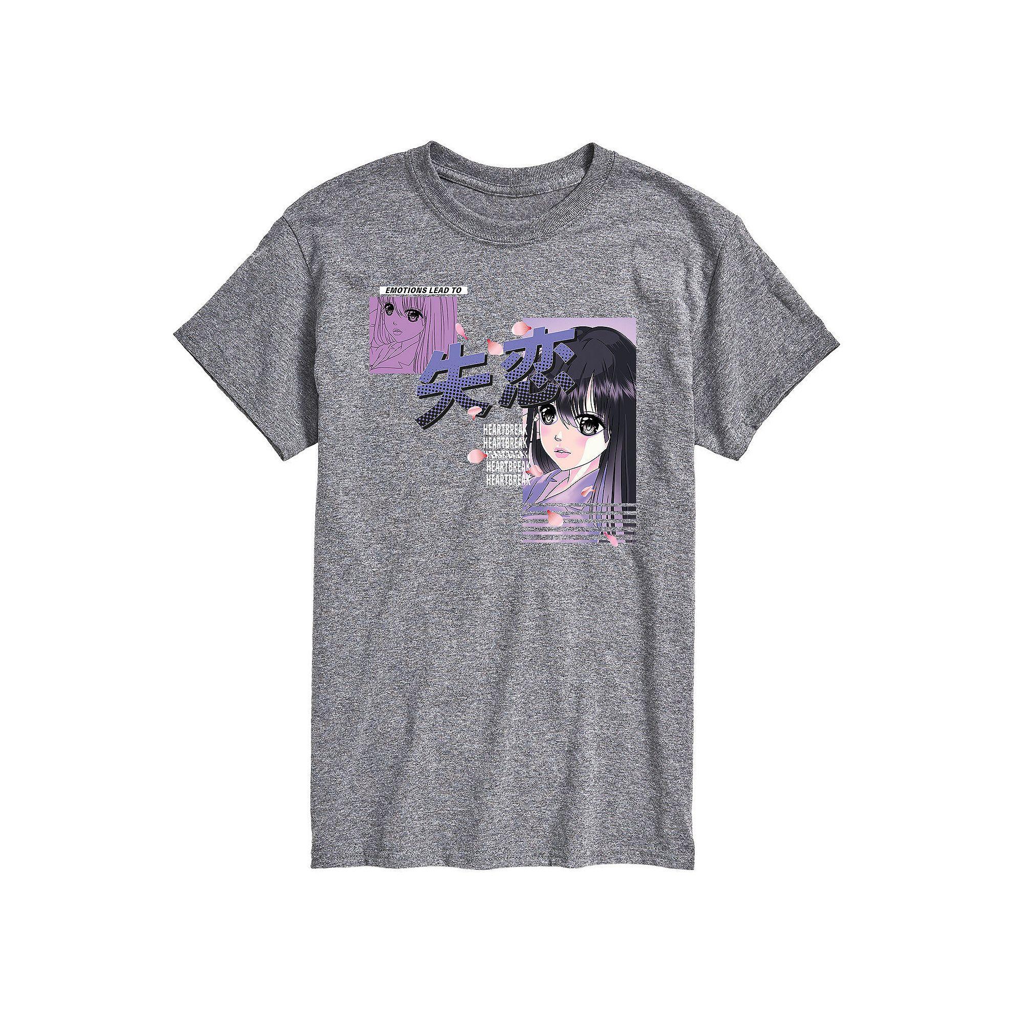 Men's Anime Heartbreak Tee,  Product Image