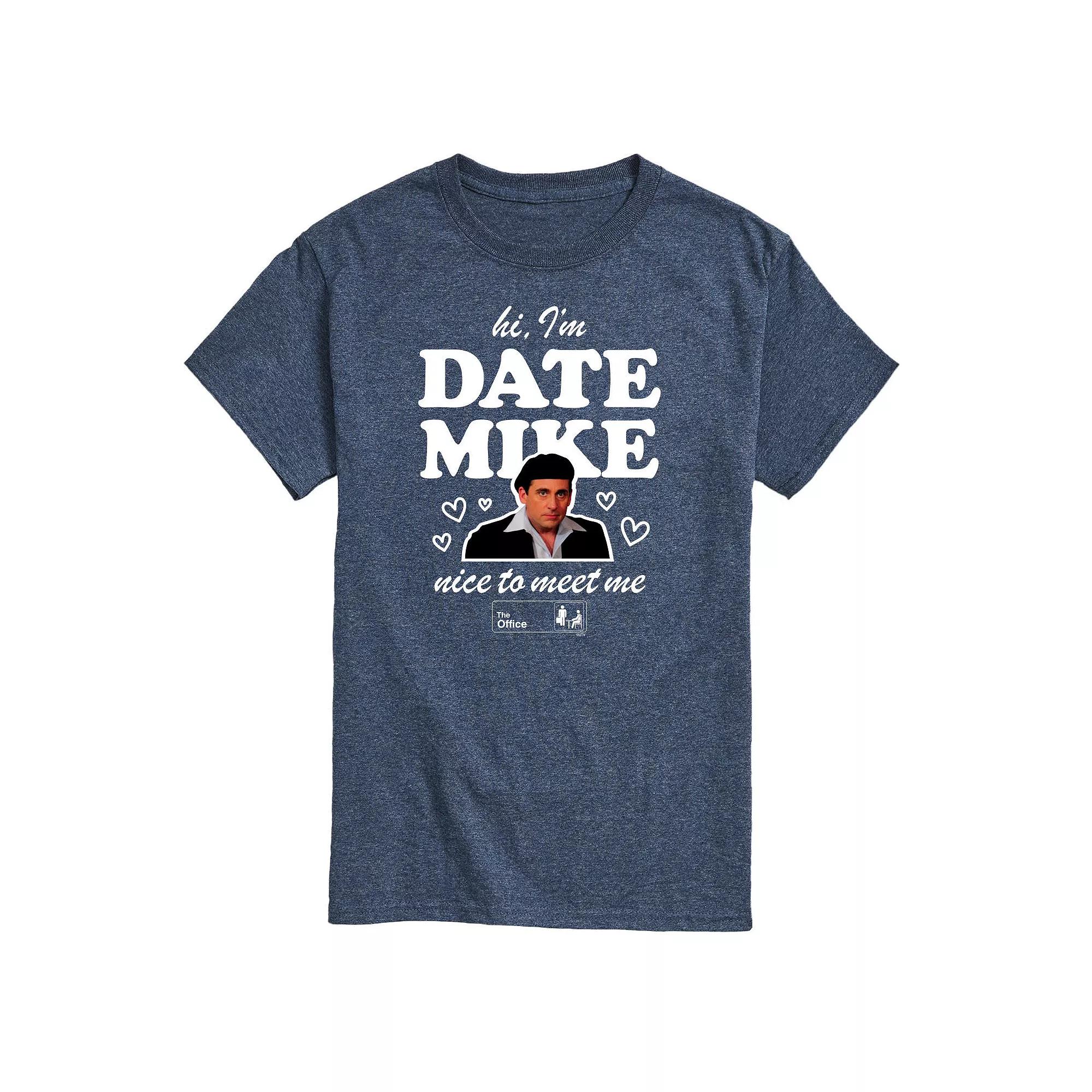Men's The Office Hi Im Date Mike Tee,  Product Image