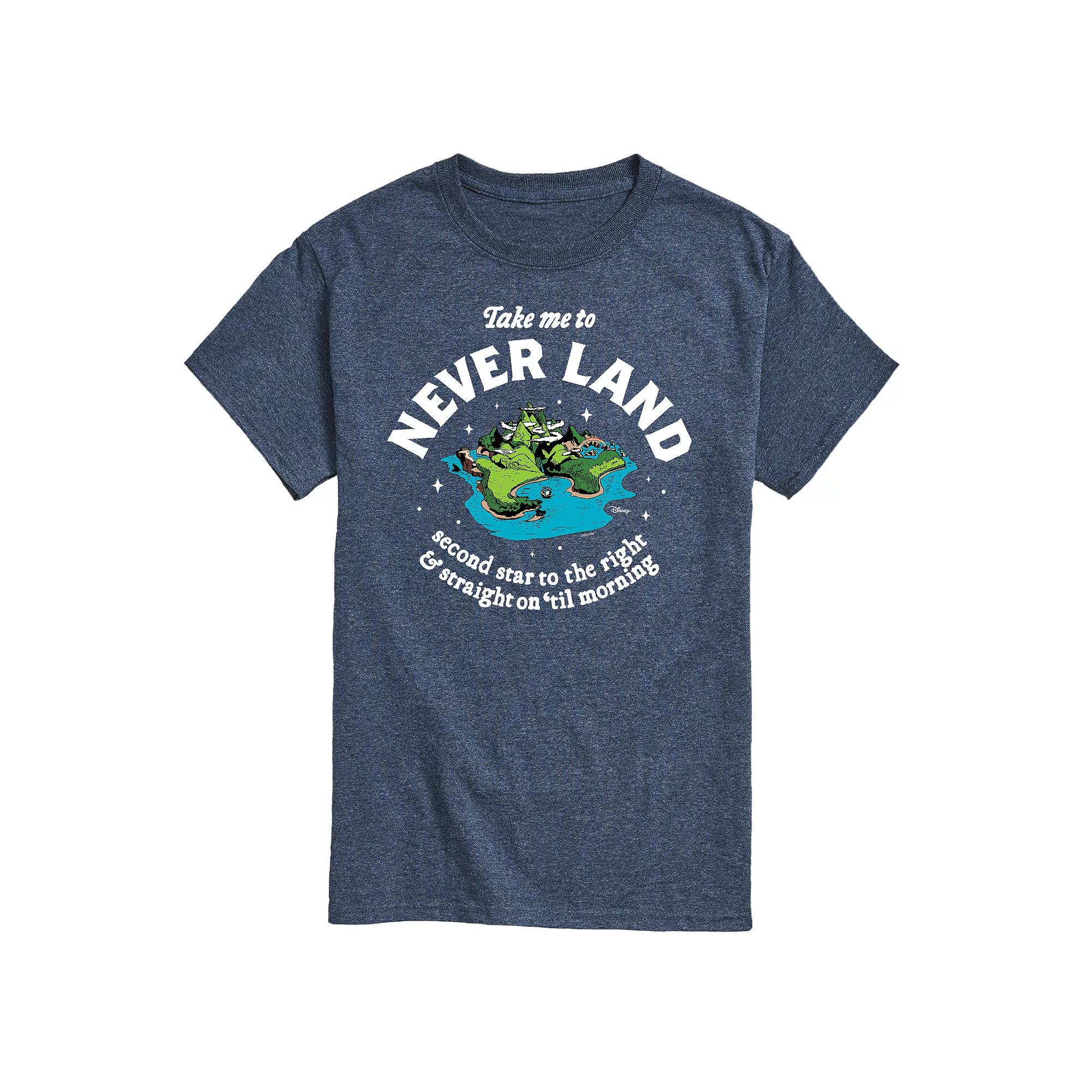 Disney's Peter Pan Men's Never Land Graphic Tee,  Product Image