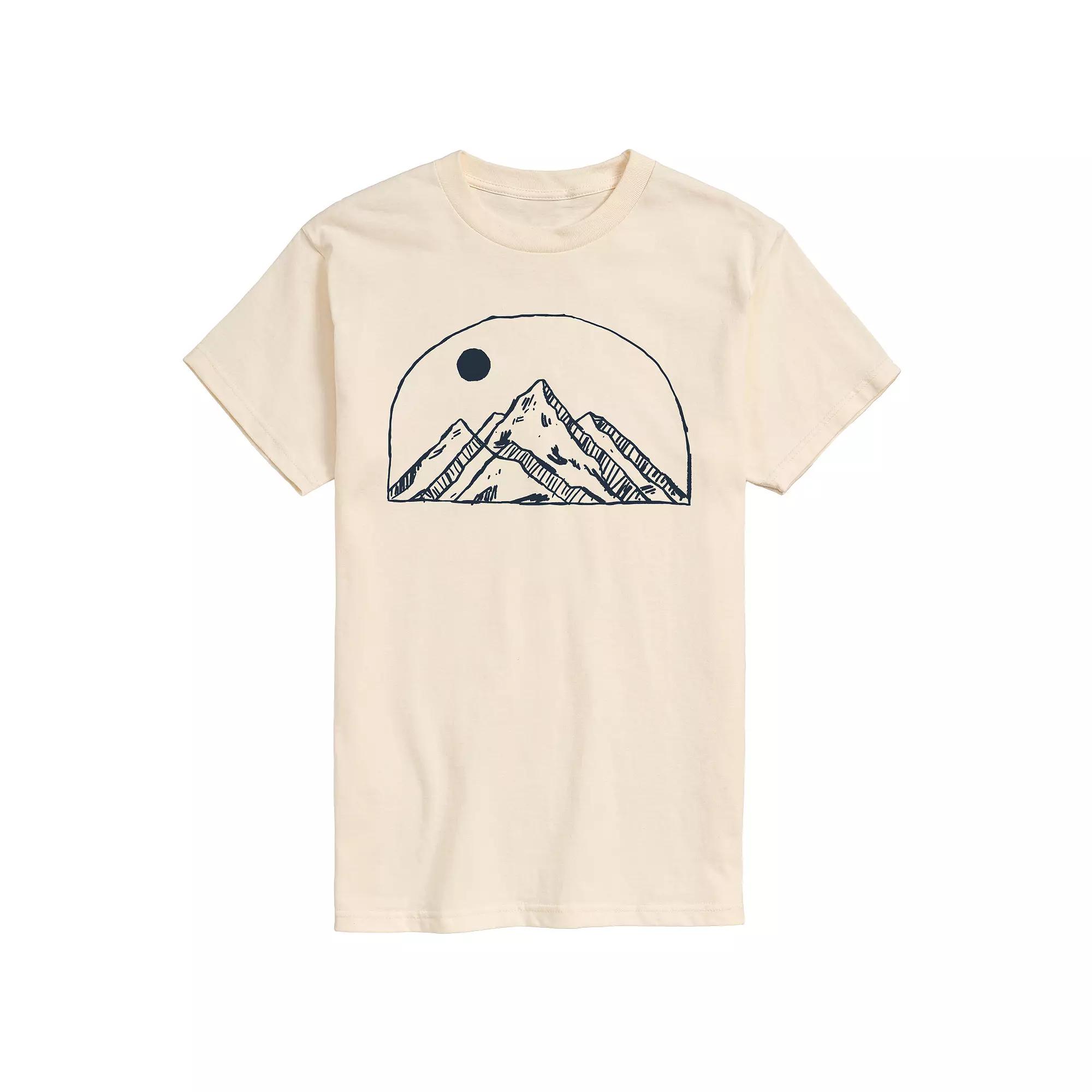 Men's Mountain Sketch Tee,  Product Image