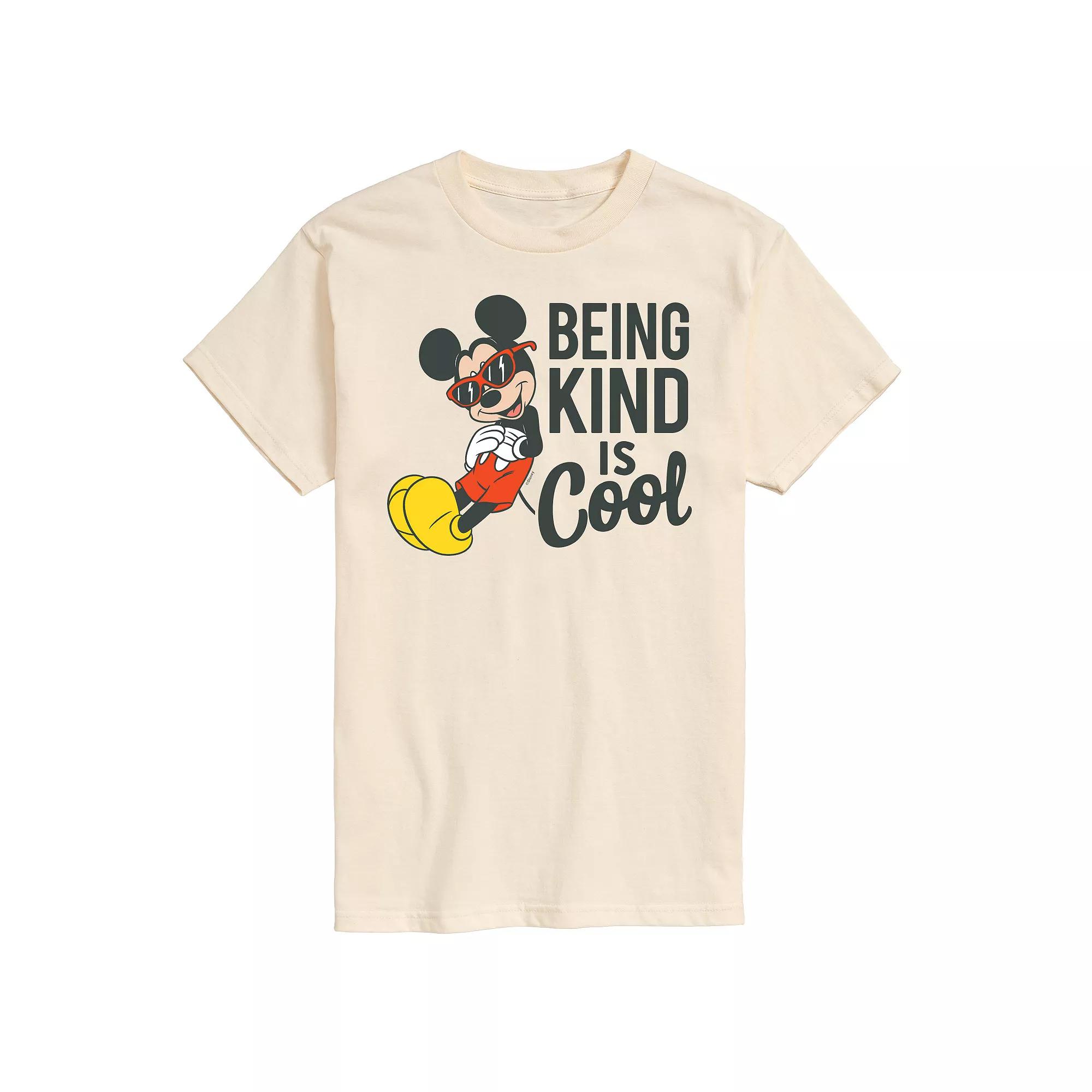 Disney's Mickey Mouse Men's Kind Is Cool Graphic Tee,  Product Image