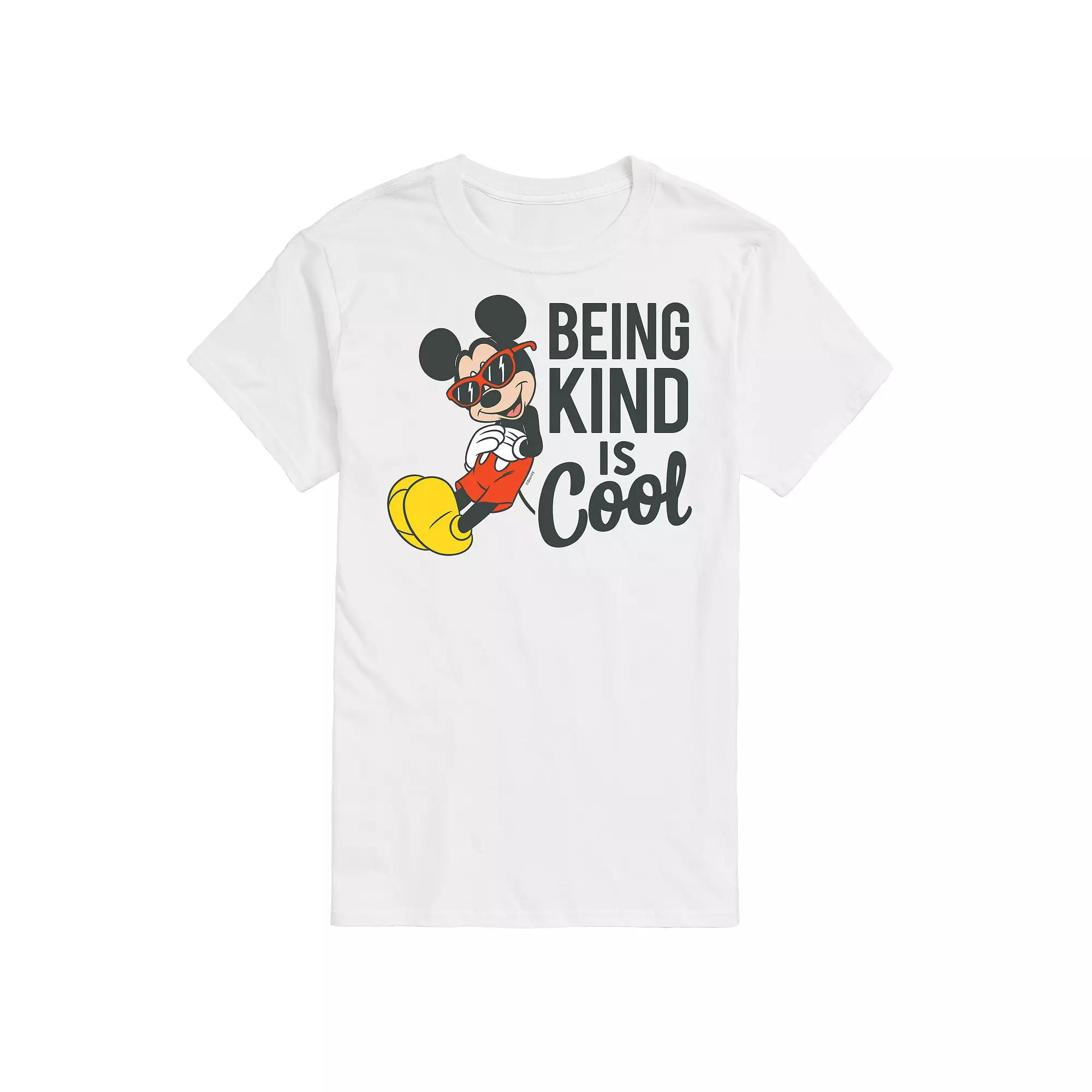 Disney's Mickey Mouse Men's Kind Is Cool Graphic Tee,  Product Image
