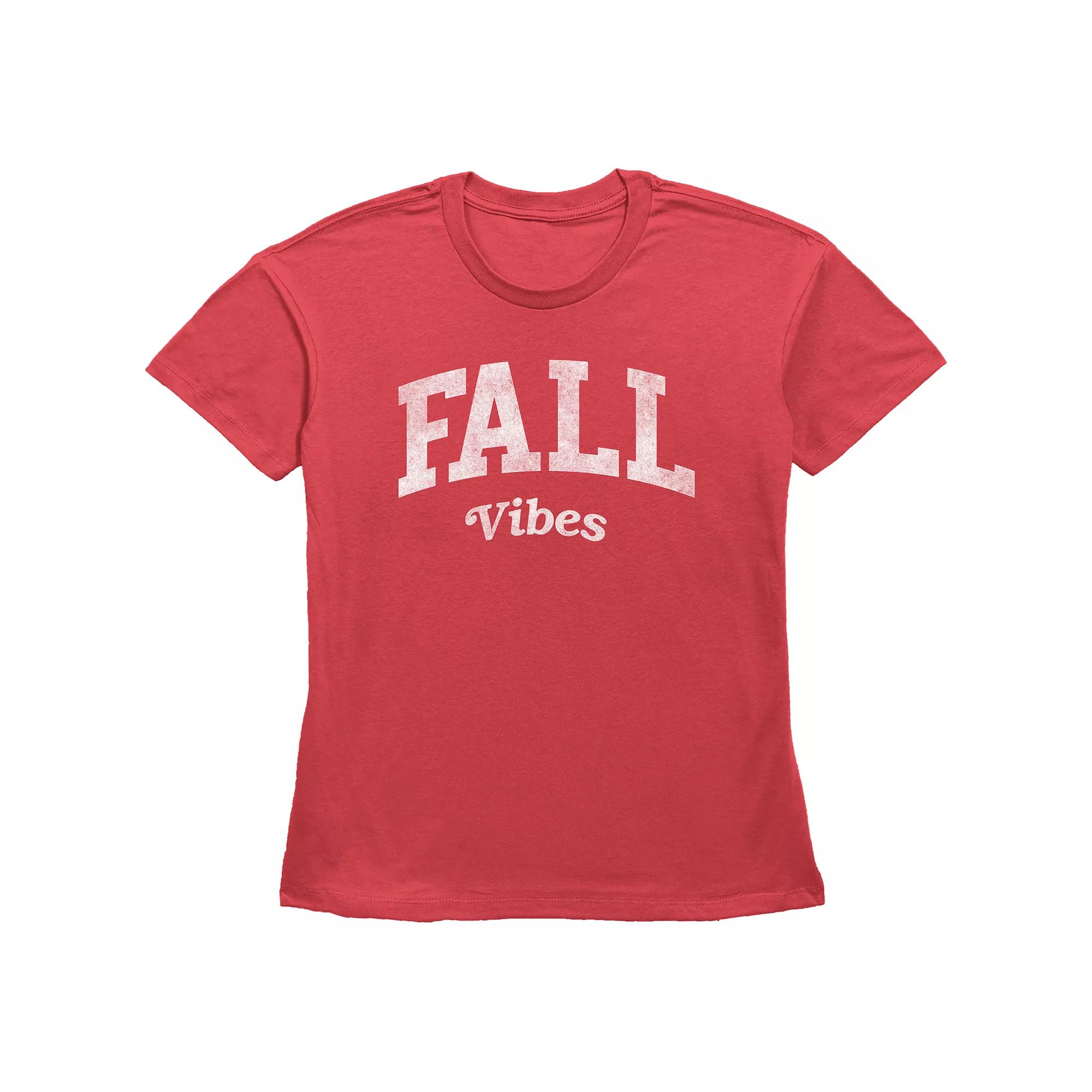 Juniors' Fall Vibes Graphic Tee, Women's,  Product Image