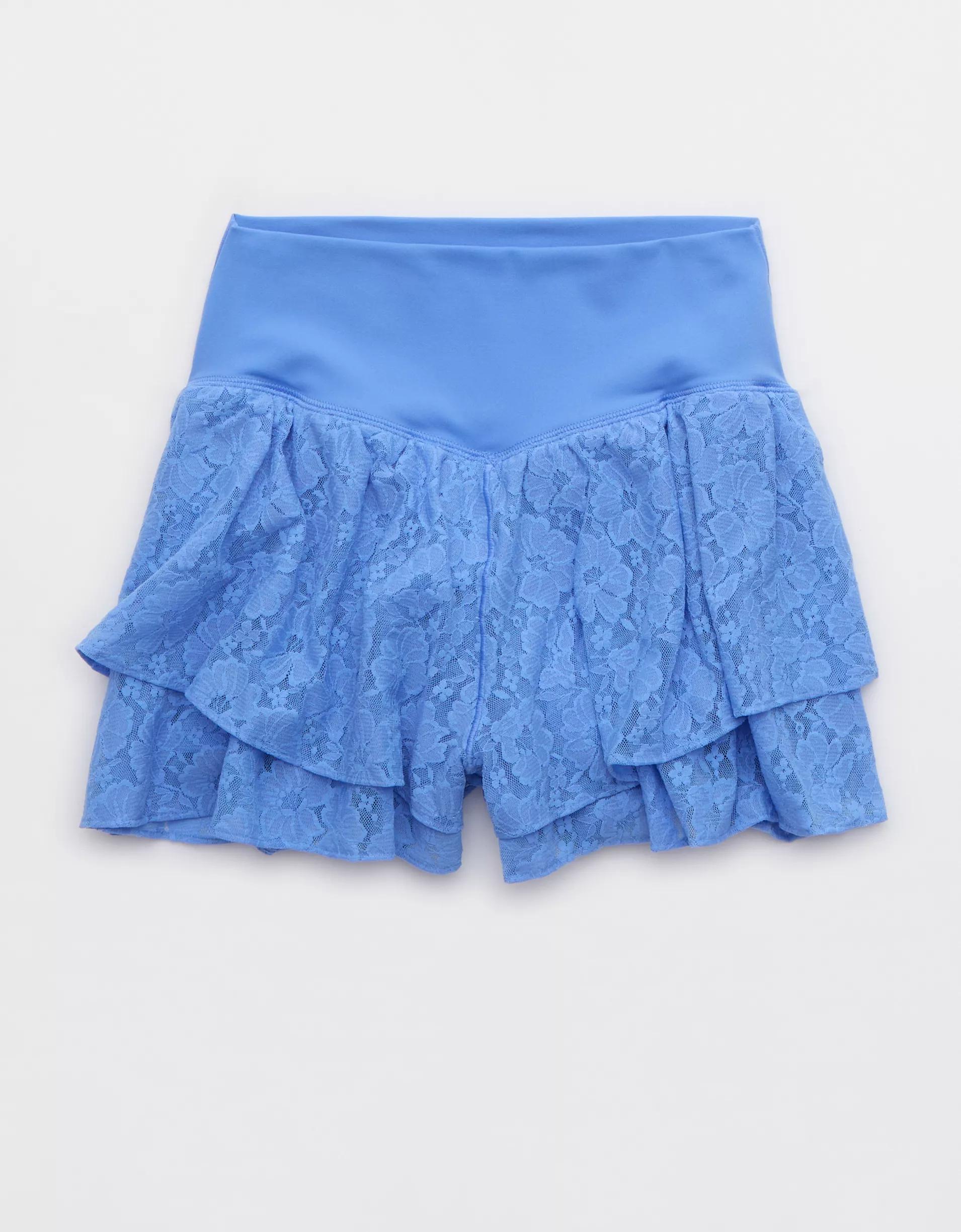 OFFLINE By Aerie Real Me Lace Flowy Short Product Image