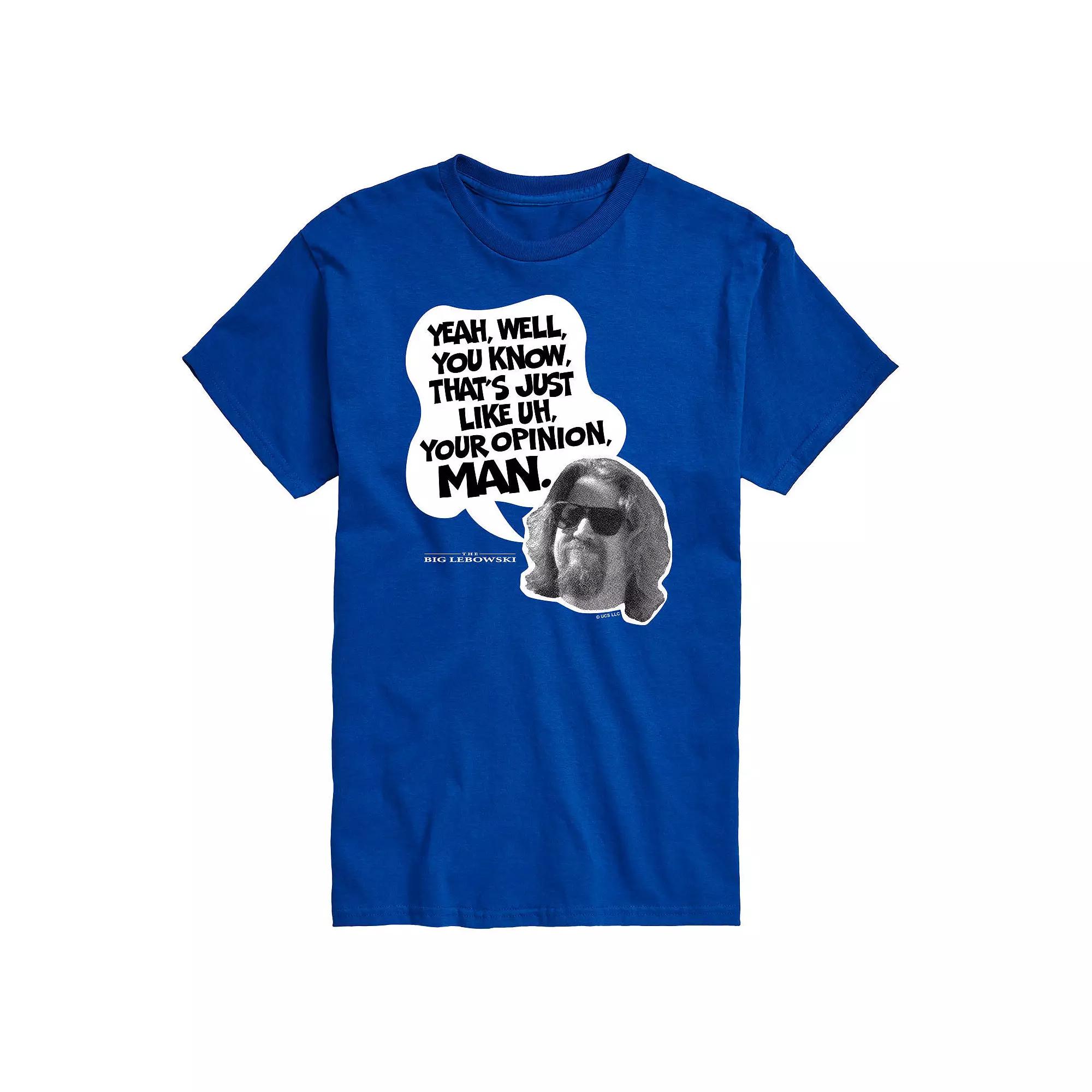Big & Tall The Big Lebowski Your Opinion Man, Men's,  Product Image