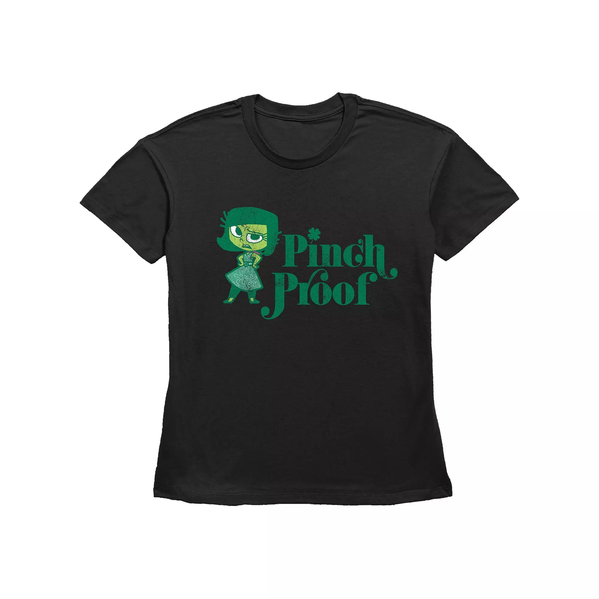 Disney's Inside Out Disgust Pinch Proof Women's Graphic Tee, Girl's,  Product Image