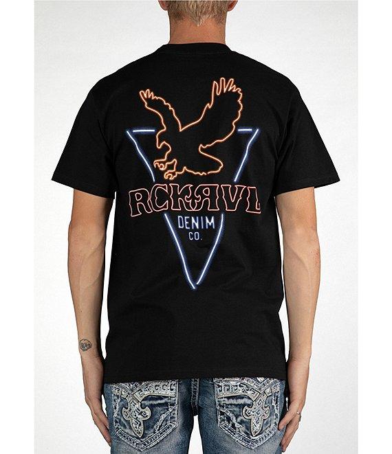 Rock Revival Neon Eagle Short Sleeve T-Shirt Product Image