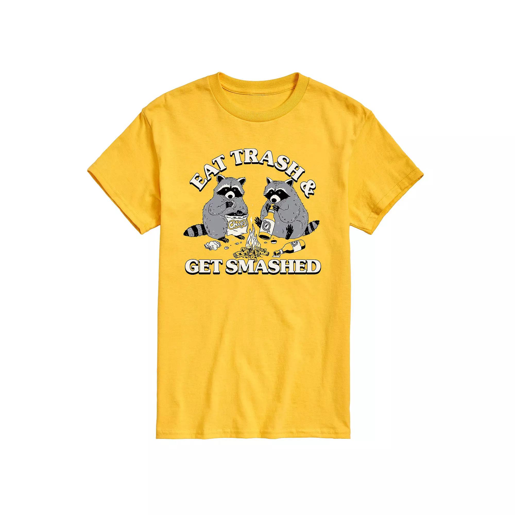 Men's "Eat Trash Get Smashed" Graphic Tee,  Product Image
