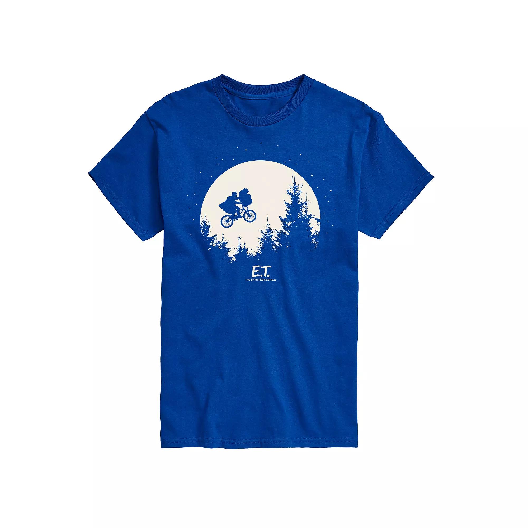 Big & Tall ET Bike Moon Tee, Men's,  Product Image