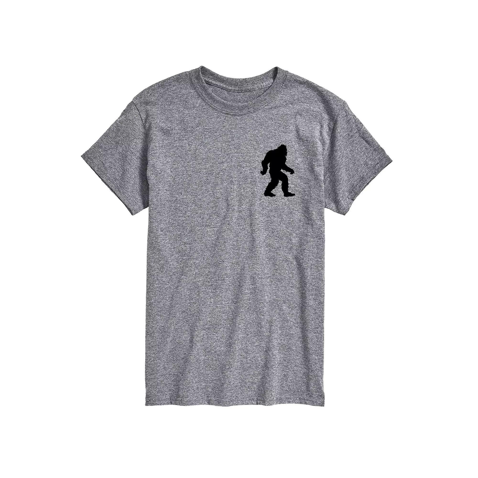 Men's Sasquatch Silhouette Graphic Tee,  Product Image