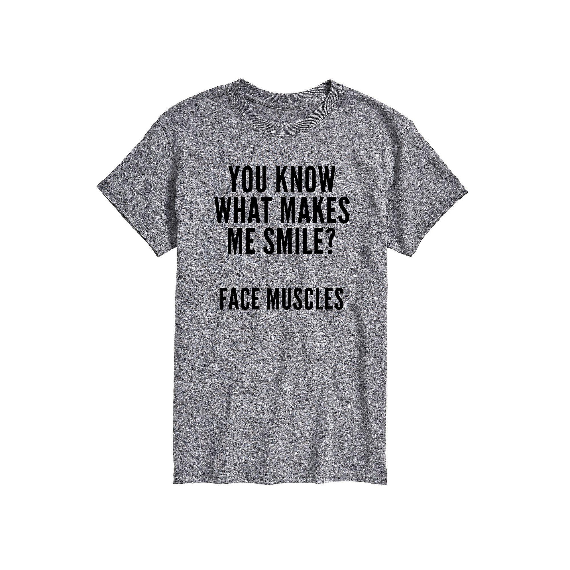 Big & Tall You Know What Makes Me Smile Graphic Tee, Men's,  Product Image