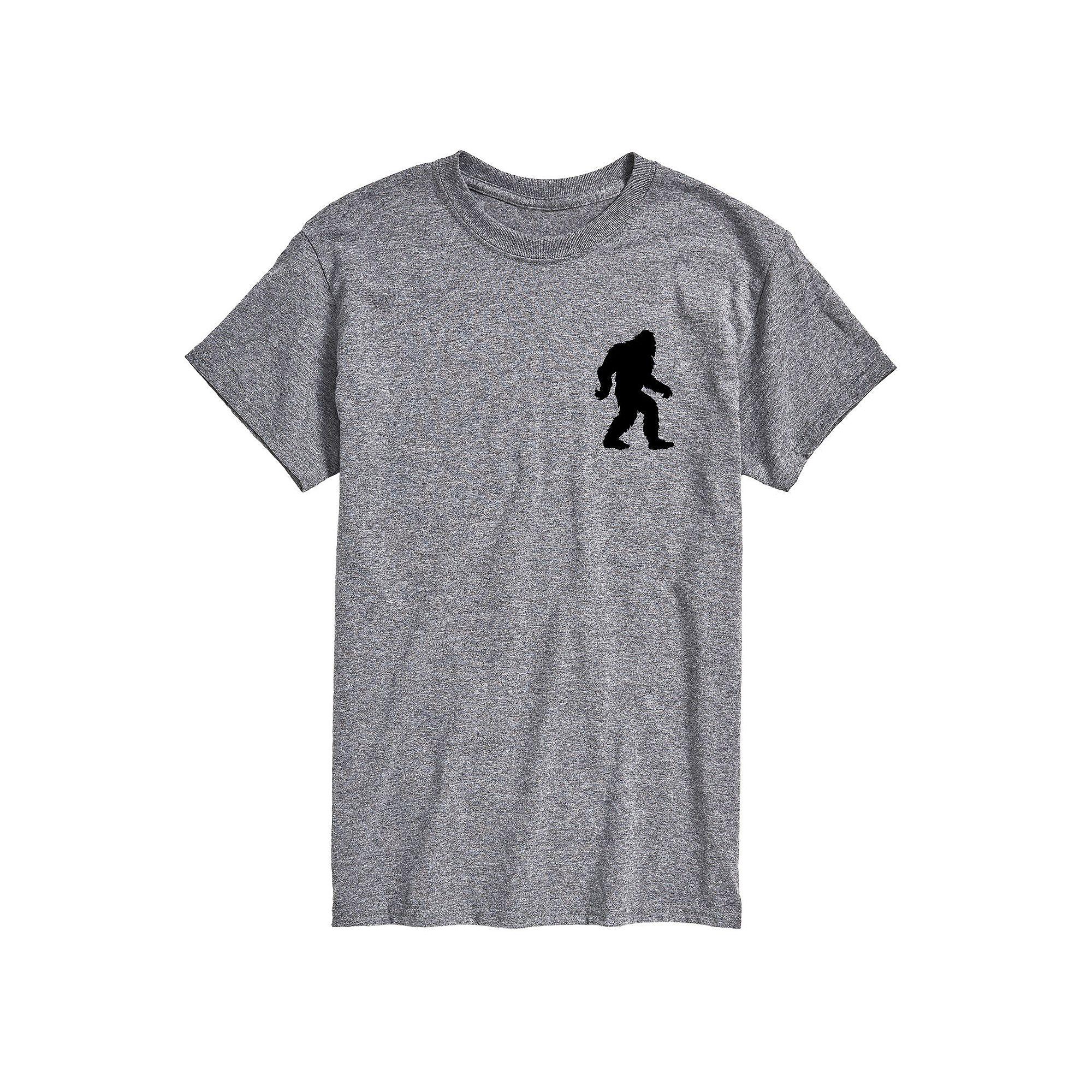 Men's Sasquatch Silhouette Graphic Tee,  Product Image