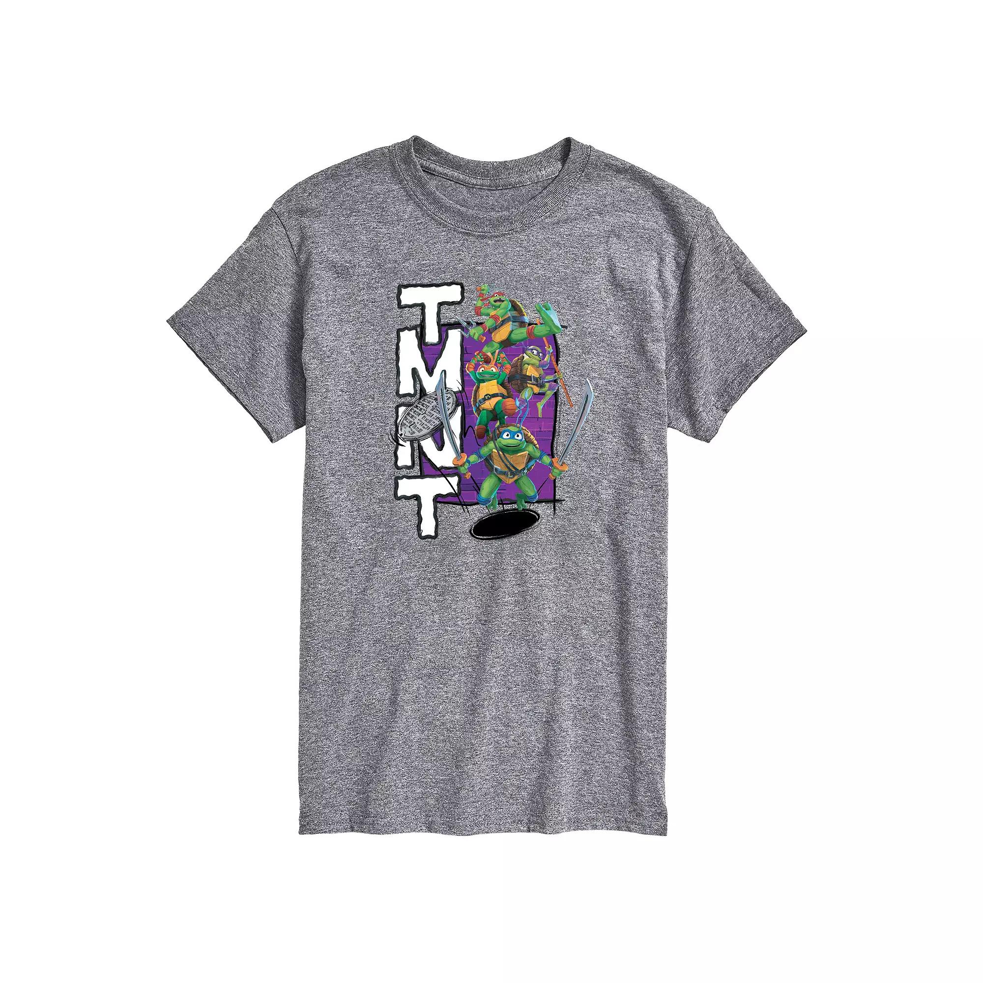 Big & Tall Nickelodeon TMNT Mutant Mayhem Group Graphic Tee, Men's,  Product Image