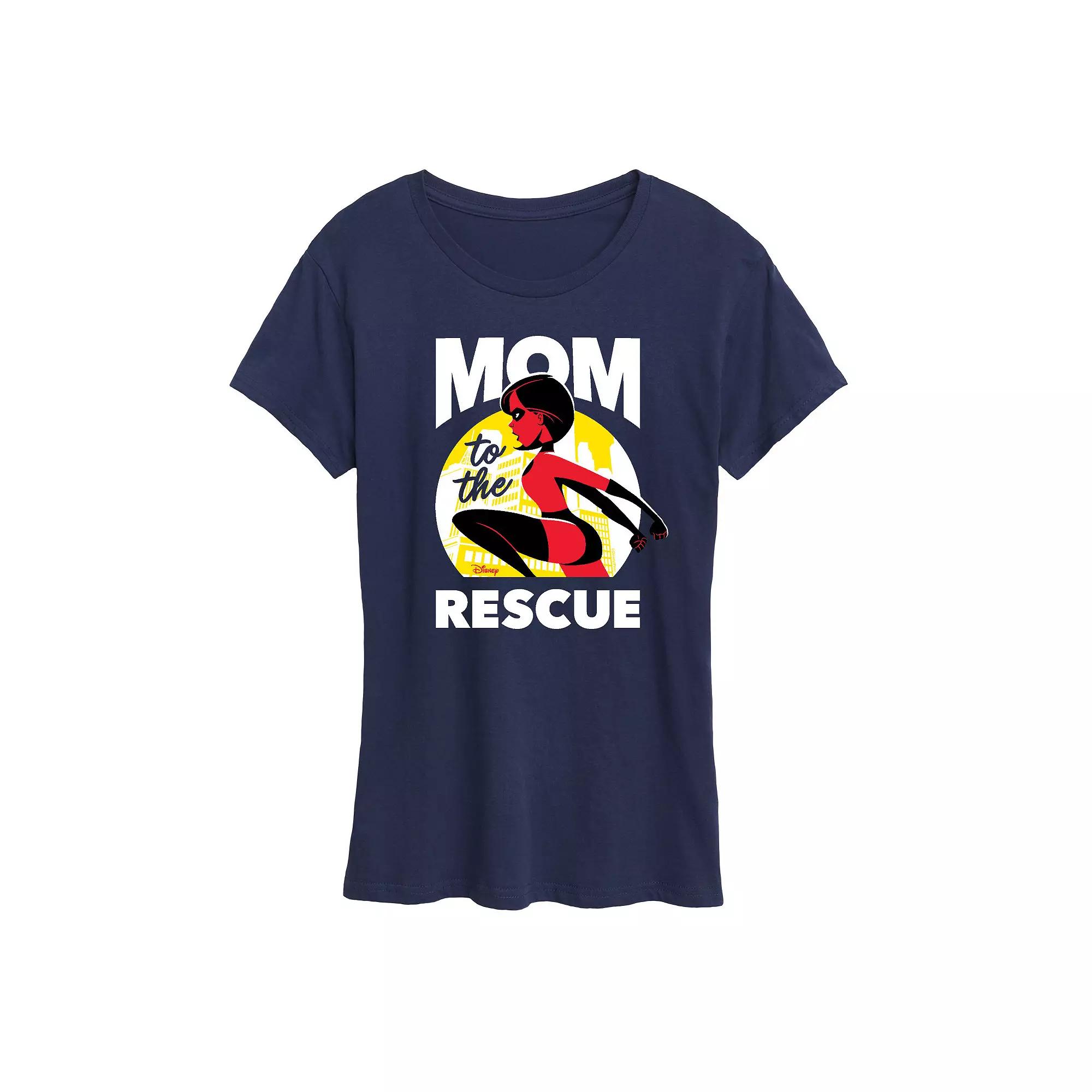Disney / Pixar's The Incredibles Women's Mom Rescue Graphic Tee,  Product Image