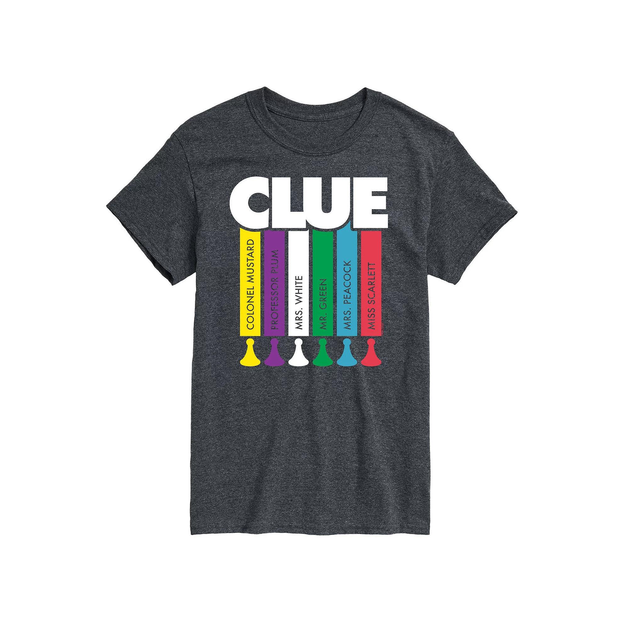 Big & Tall Clue Logo Characters Graphic Tee, Men's,  Product Image
