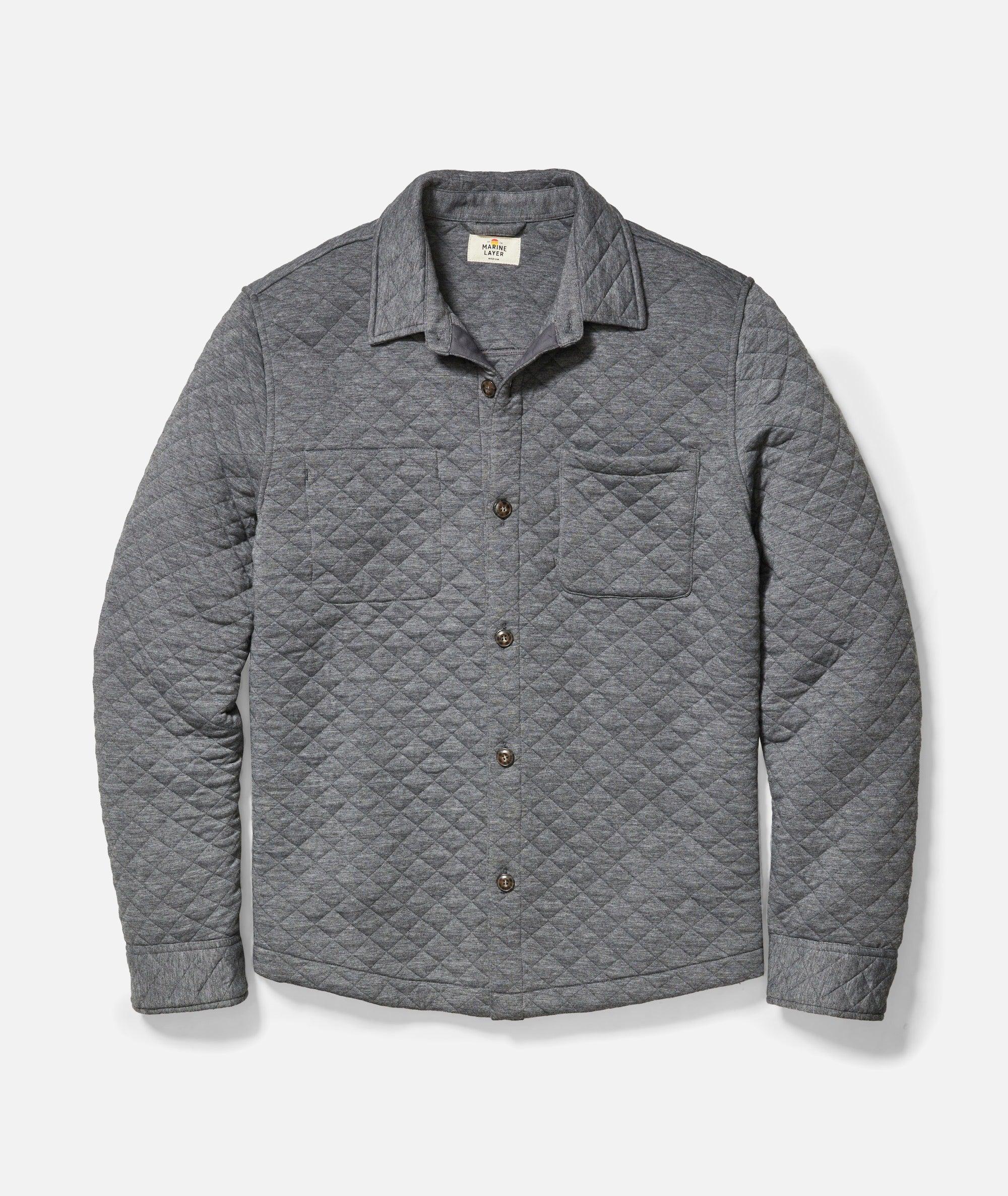 Corbet Quilted Overshirt Product Image